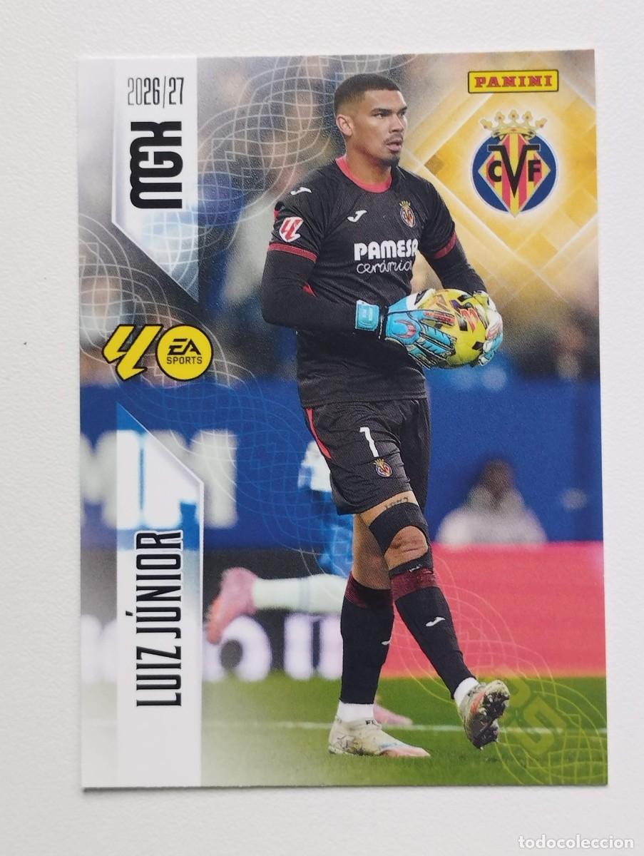 Football Stickers: CROMO CARD 2026 2027 PANINI MEGACRACKS 27 26 MGK VILLARREAL 362 LUIZ JUNIOR