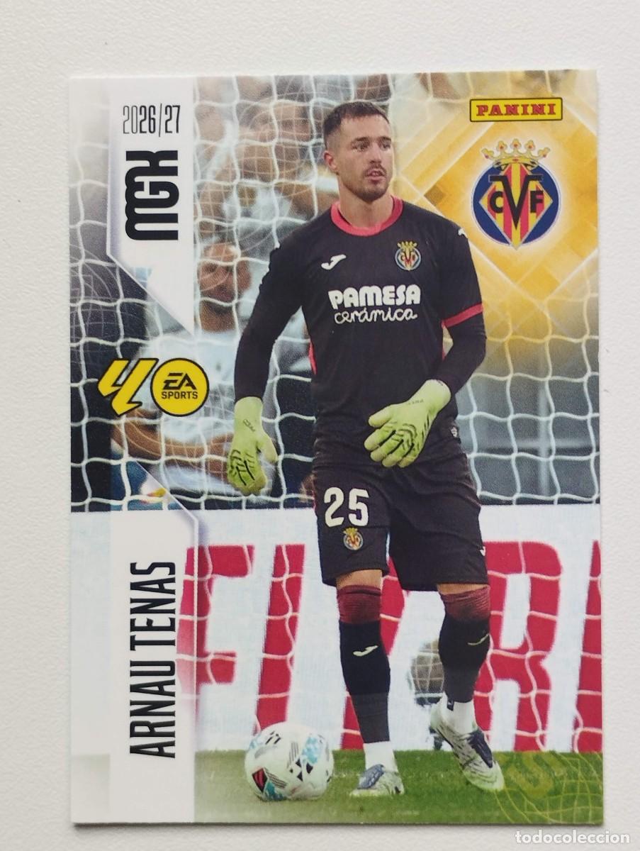 Football Stickers: CROMO CARD 2026 2027 PANINI MEGACRACKS 27 26 MGK VILLARREAL 363 ARNAU TENAS