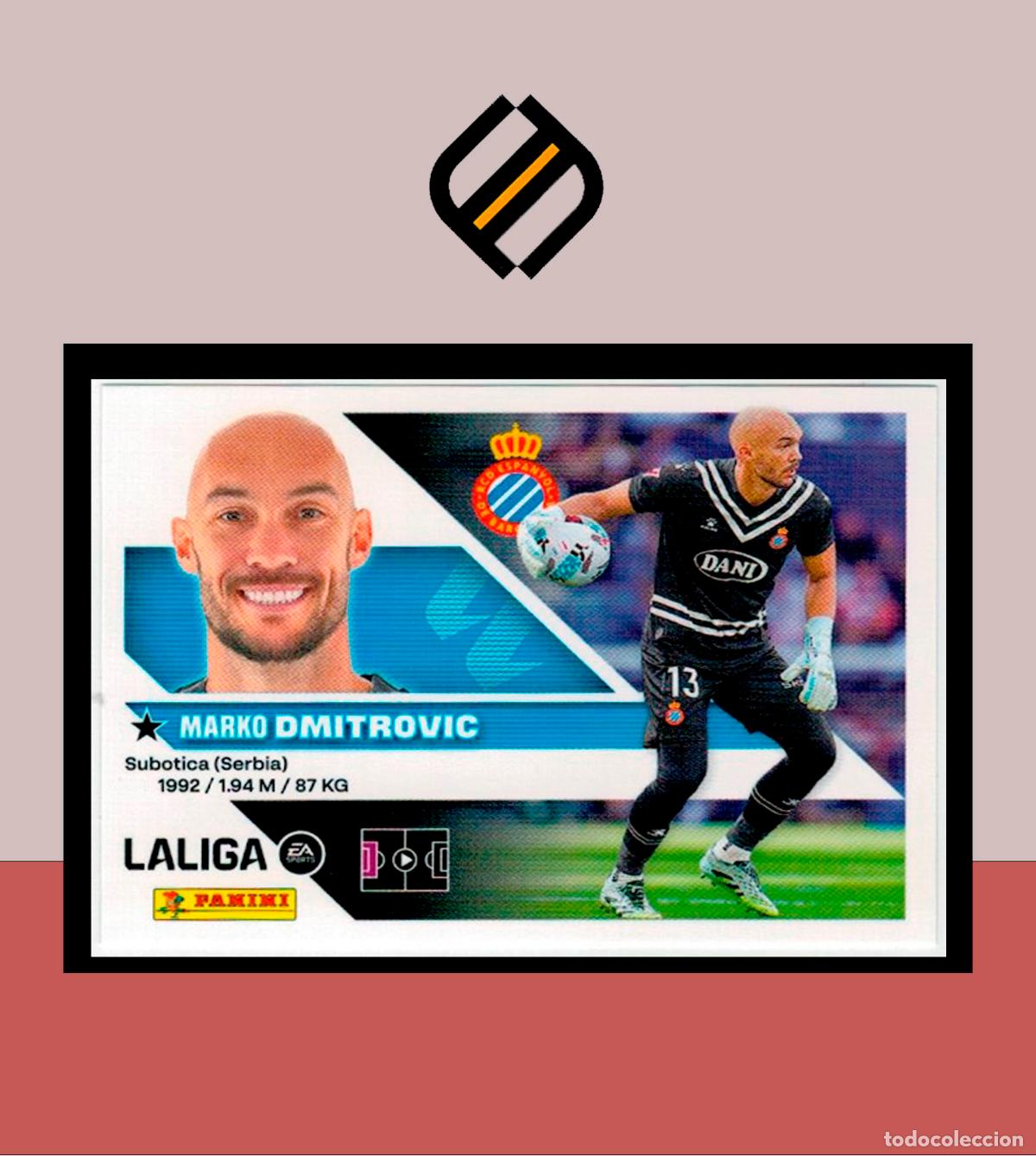 Football Stickers: LIGA ESTE 2026 2027 26 27 PANINI ESPANYOL ESPA&Ntilde;OL N&ordm; 3 DMITROVIC STICKER ALB&Uacute;M COLECCI&Oacute;N
