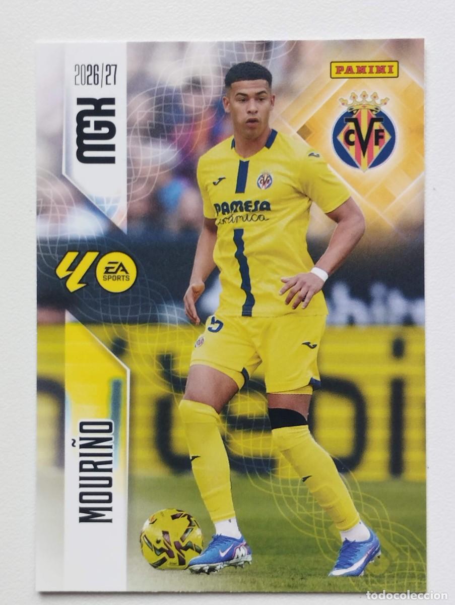 Football Stickers: CROMO CARD 2026 2027 PANINI MEGACRACKS 27 26 MGK VILLARREAL 364 MOURI&Ntilde;O