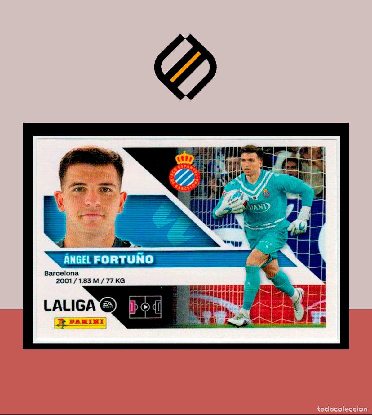 Football Stickers: LIGA ESTE 2026 2027 26 27 PANINI ESPANYOL ESPA&Ntilde;OL N&ordm; 4 FORTU&Ntilde;O STICKER ALB&Uacute;M COLECCI&Oacute;N