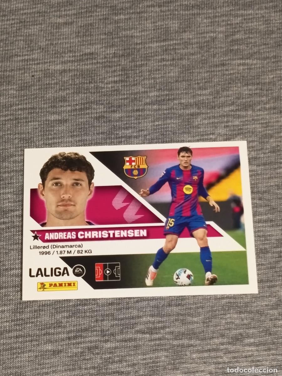 Cromos de f&uacute;tbol: Liga este 26 27 Panini CHRISTENSEN N&deg;6B BARCELONA nuevo