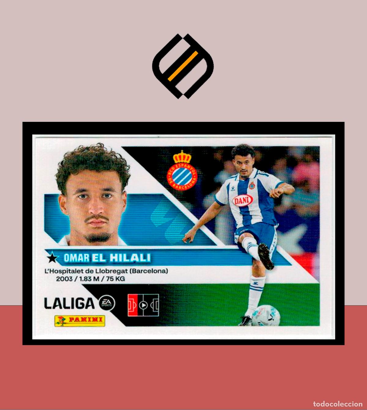 Cromos de f&uacute;tbol: LIGA ESTE 2026 2027 26 27 PANINI ESPANYOL ESPA&Ntilde;OL N&ordm; 5 EL HILALI STICKER ALB&Uacute;M COLECCI&Oacute;N