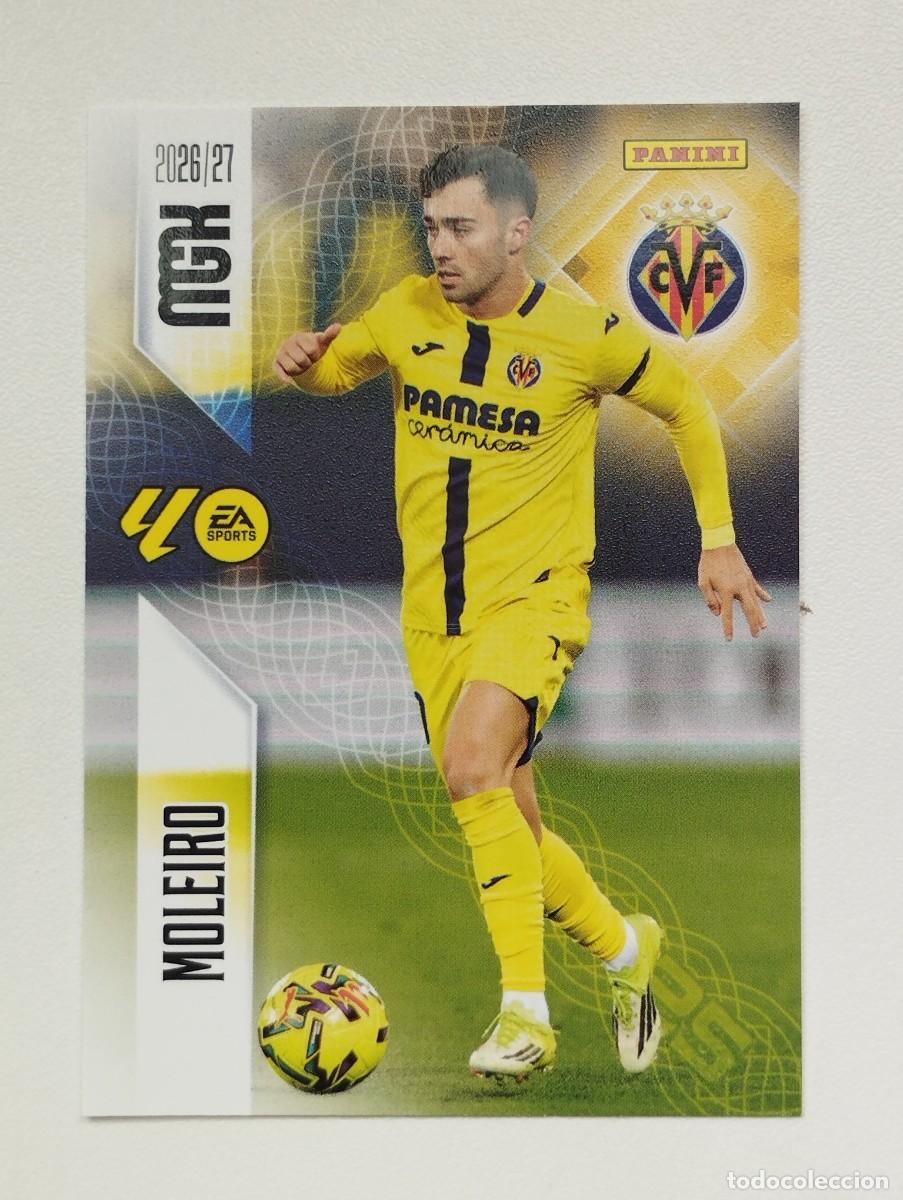 Cromos de f&uacute;tbol: CROMO CARD 2026 2027 PANINI MEGACRACKS 27 26 MGK VILLARREAL 373 MOLEIRO