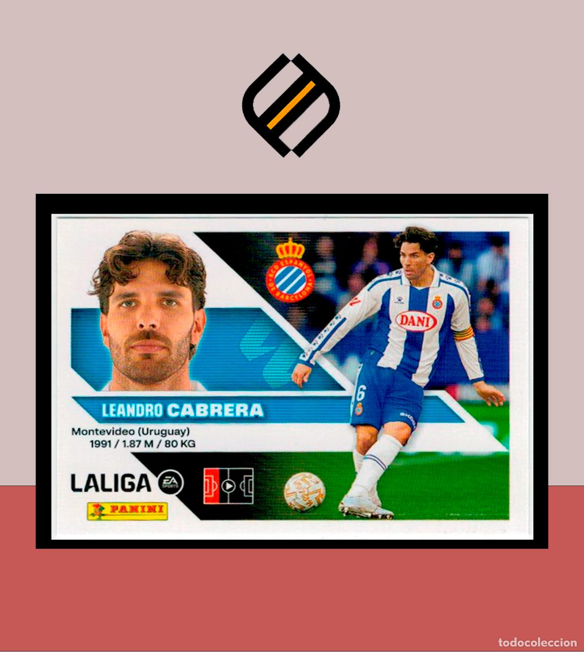 Cromos de f&uacute;tbol: LIGA ESTE 2026 2027 26 27 PANINI ESPANYOL ESPA&Ntilde;OL N&ordm; 8 CABRERA STICKER ALB&Uacute;M COLECCI&Oacute;N