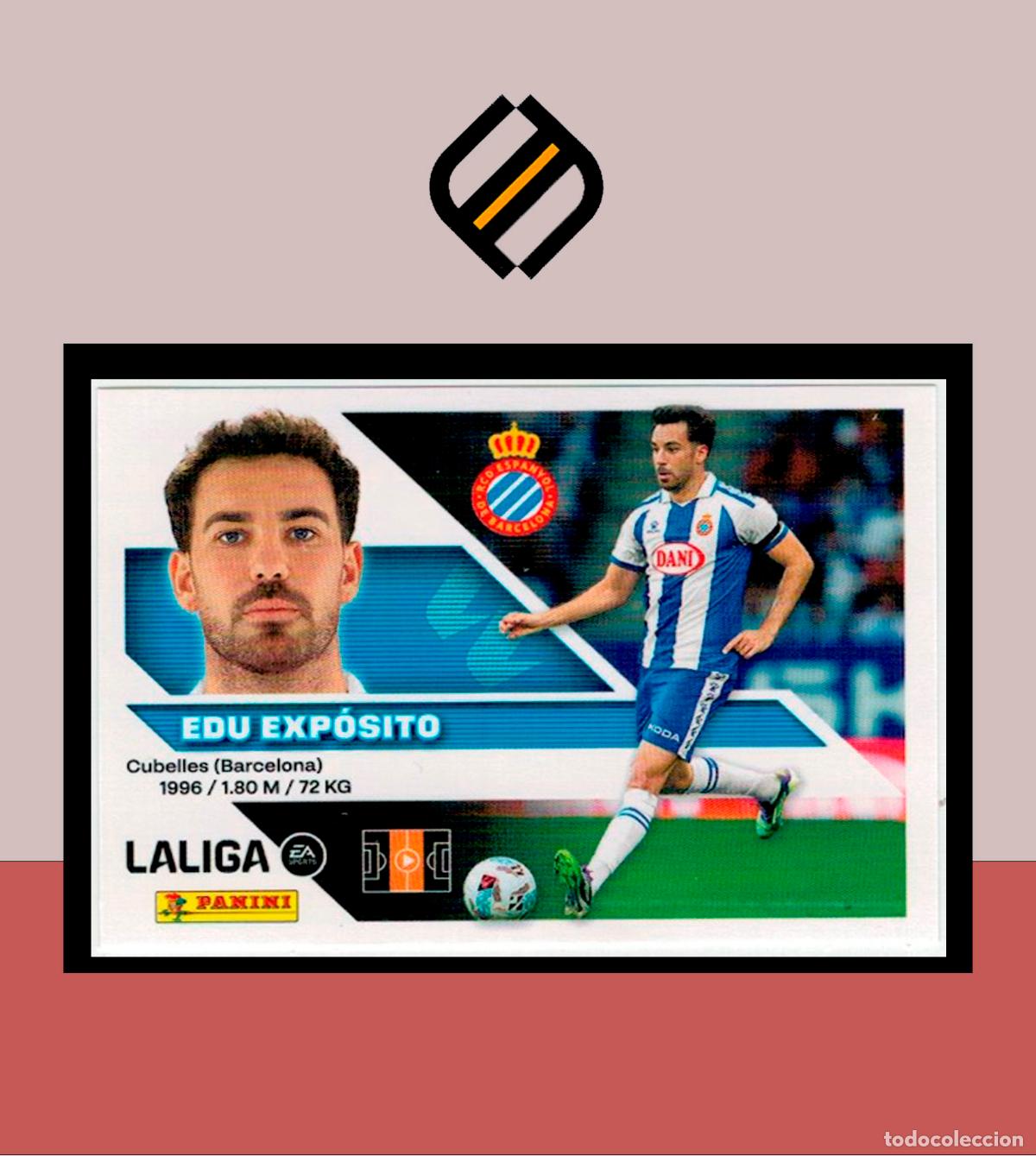 Cromos de f&uacute;tbol: LIGA ESTE 2026 2027 26 27 PANINI ESPANYOL ESPA&Ntilde;OL N&ordm; 13 EDU EXP&Oacute;SITO STICKER ALB&Uacute;M COLECCI&Oacute;N