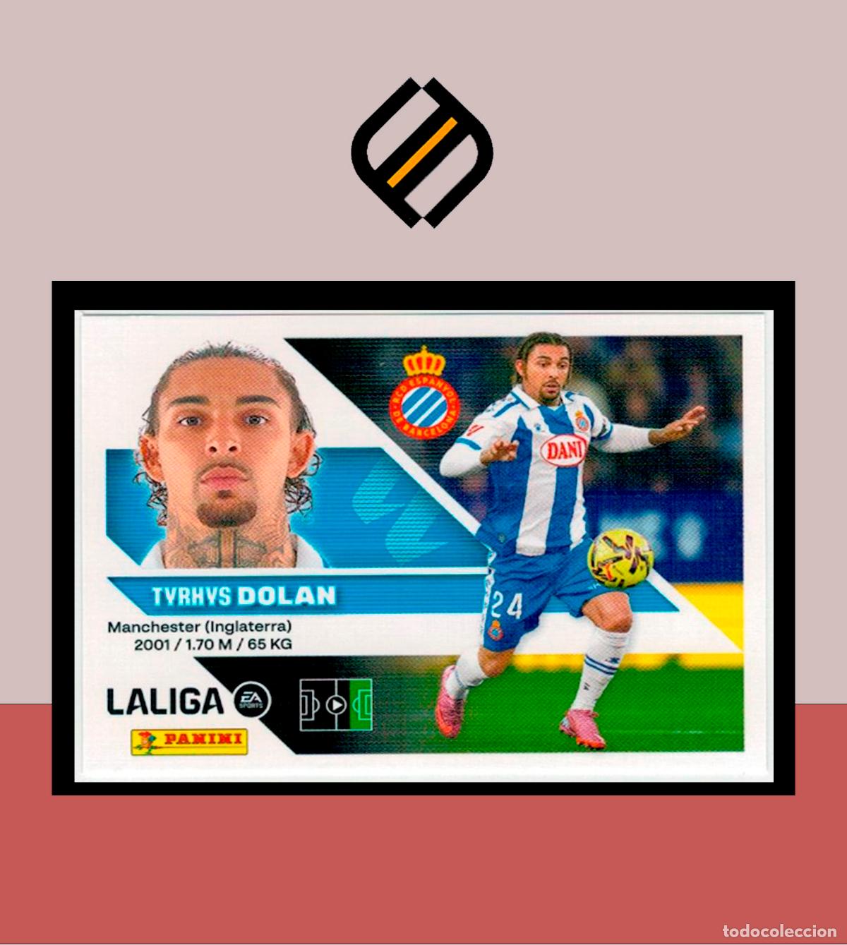 Cromos de f&uacute;tbol: LIGA ESTE 2026 2027 26 27 PANINI ESPANYOL ESPA&Ntilde;OL N&ordm; 16 DOLAN STICKER ALB&Uacute;M COLECCI&Oacute;N