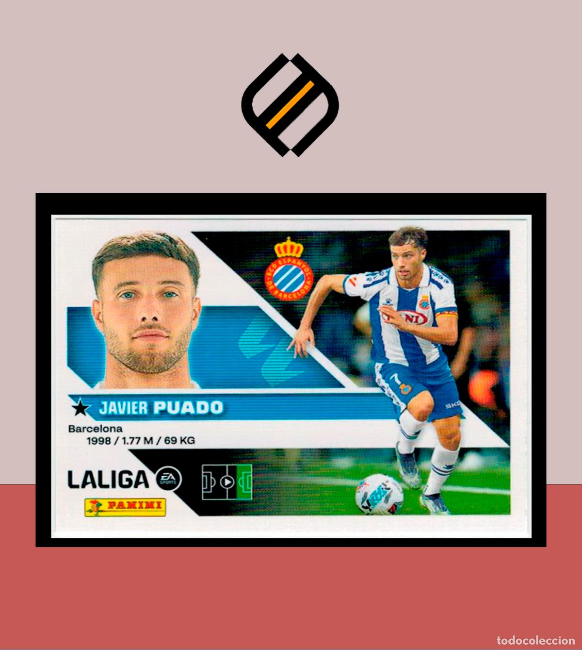 Cromos de f&uacute;tbol: LIGA ESTE 2026 2027 26 27 PANINI ESPANYOL ESPA&Ntilde;OL N&ordm; 18 PUADO STICKER ALB&Uacute;M COLECCI&Oacute;N