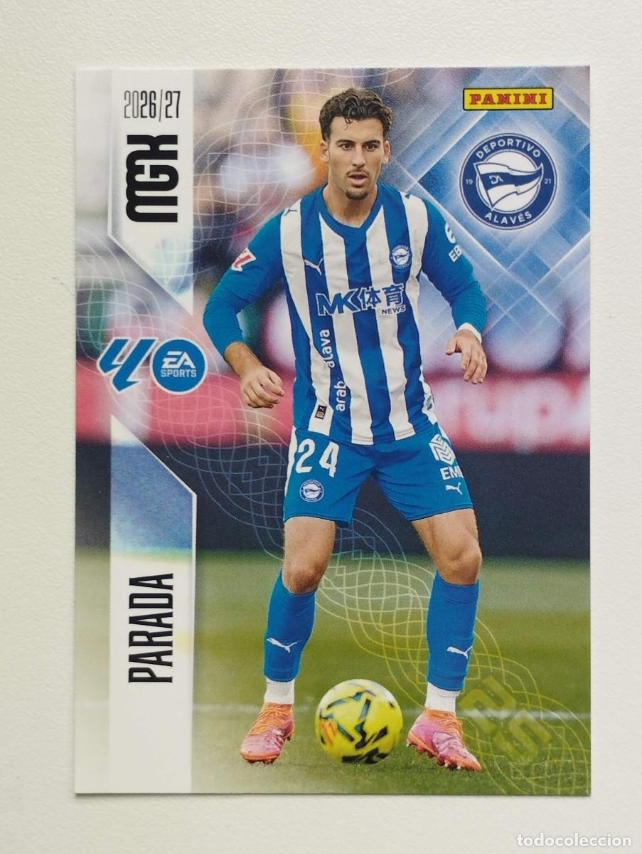 Cromos de f&uacute;tbol: CROMO CARD 2026 2027 PANINI MEGACRACKS 27 26 MGK ALAVES 25 PARADA