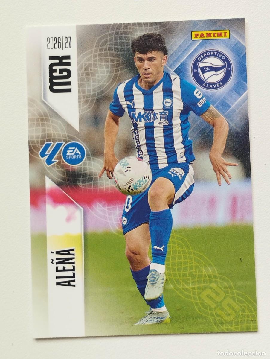 Cromos de f&uacute;tbol: CROMO CARD 2026 2027 PANINI MEGACRACKS 27 26 MGK ALAVES 30 ALE&Ntilde;A