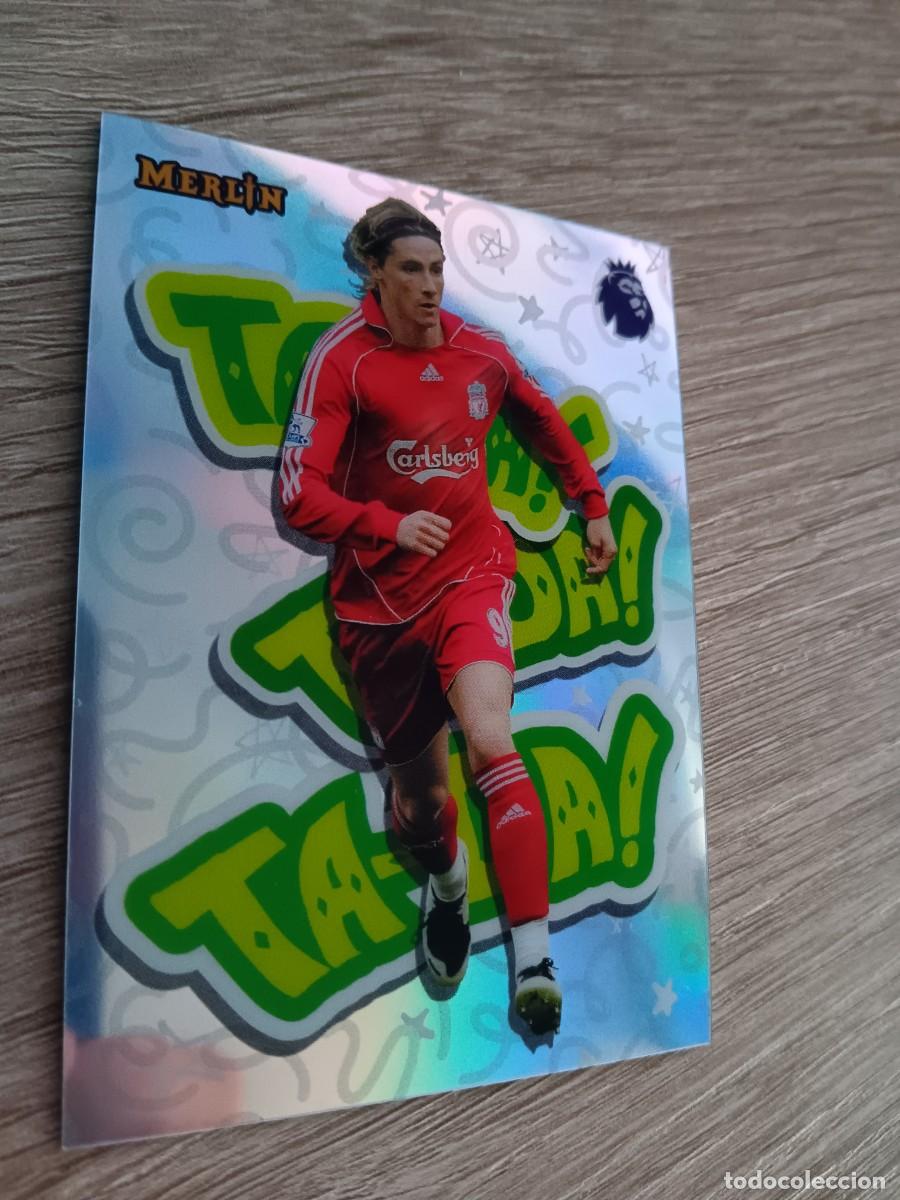 Cromos de f&uacute;tbol: MERLIN PREMIER LEAGUE FERNANDO TORRES TA-DA LIVERPOOL