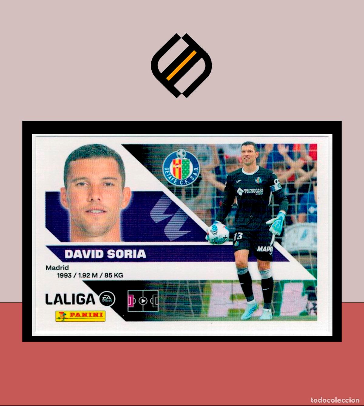 Cromos de f&uacute;tbol: LIGA ESTE 2026 2027 26 27 PANINI GETAFE CF N&ordm; 3 DAVID SORIA STICKER ALB&Uacute;M COLECCI&Oacute;N