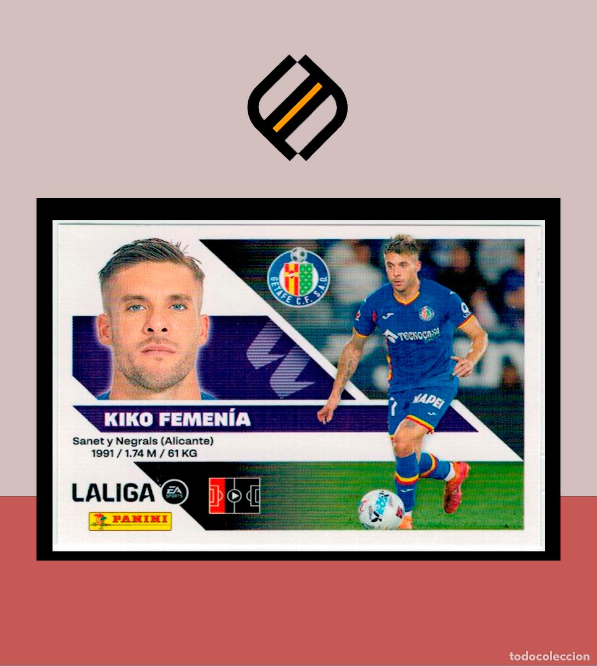 Cromos de f&uacute;tbol: LIGA ESTE 2026 2027 26 27 PANINI GETAFE CF N&ordm; 5 KIKO FEMEN&Iacute;A STICKER ALB&Uacute;M COLECCI&Oacute;N