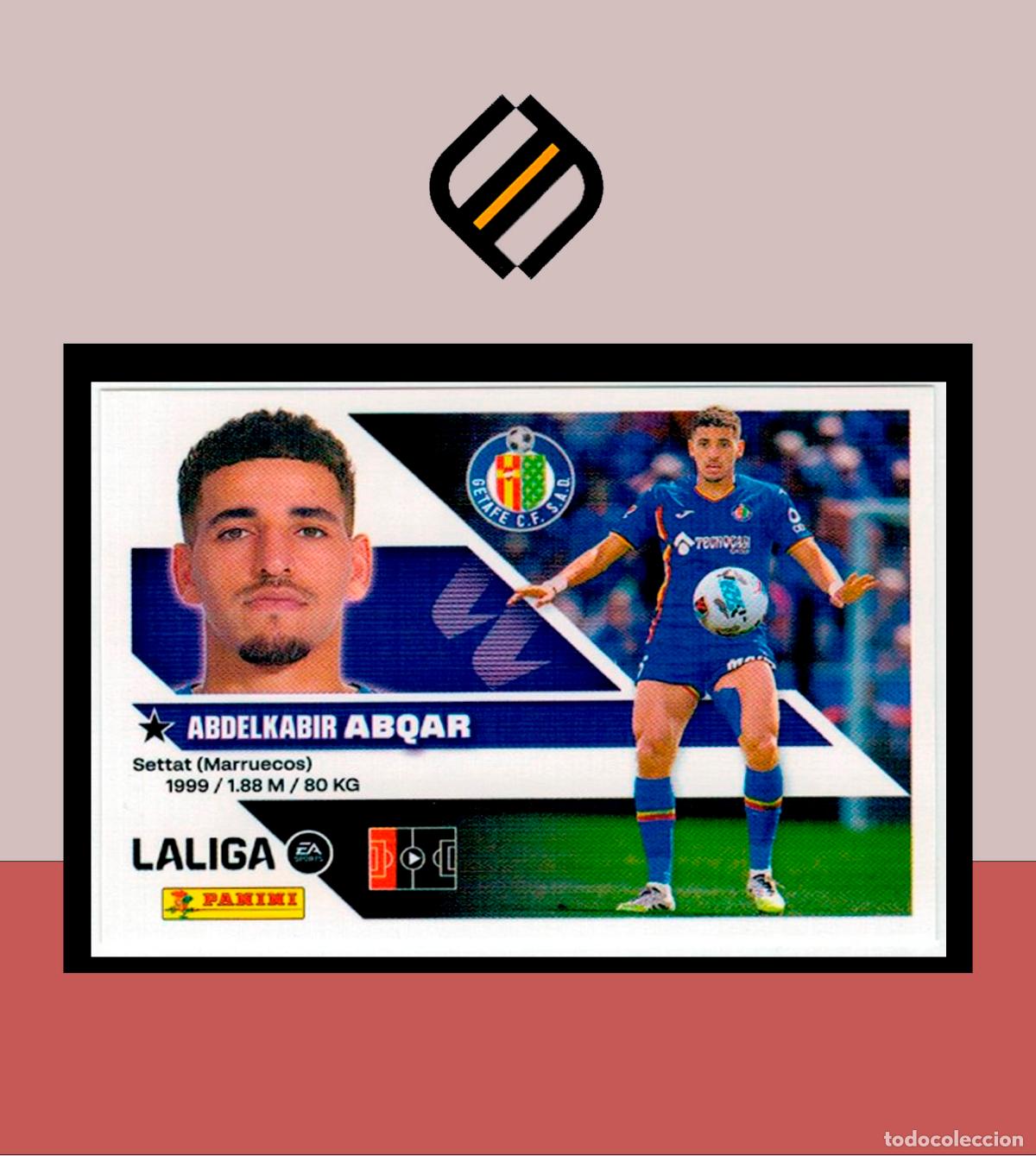 Cromos de f&uacute;tbol: LIGA ESTE 2026 2027 26 27 PANINI GETAFE CF N&ordm; 8 ABQAR STICKER ALB&Uacute;M COLECCI&Oacute;N