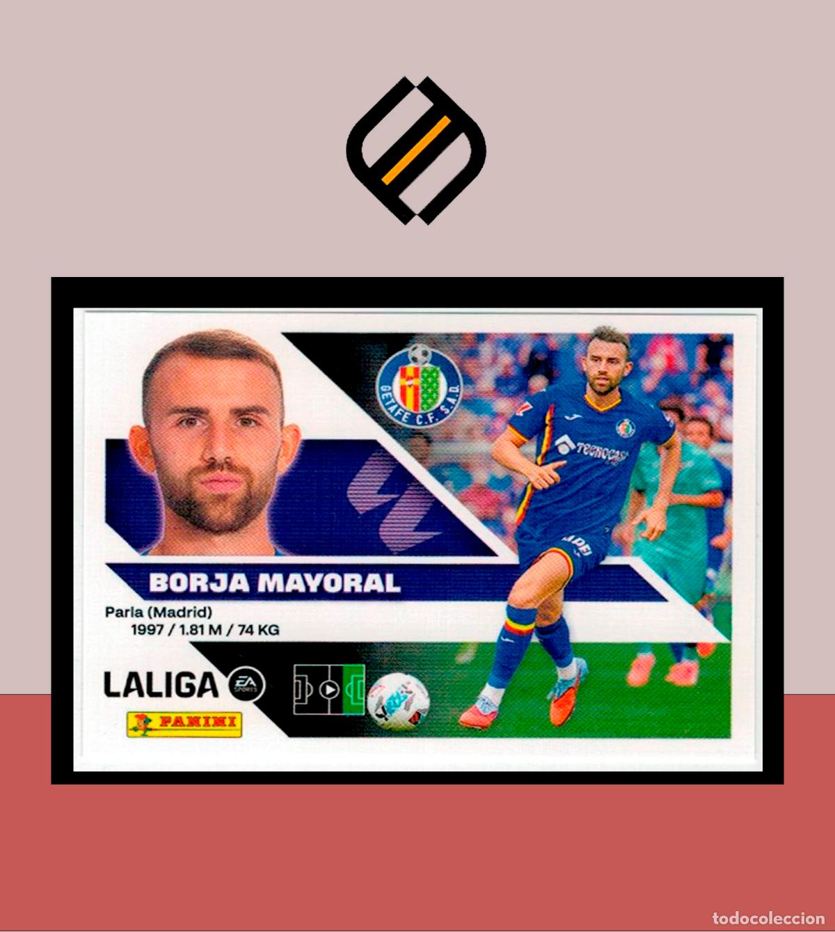 Figurine di Calcio: LIGA ESTE 2026 2027 26 27 PANINI GETAFE CF N&ordm; 18 BORJA MAYORAL STICKER ALB&Uacute;M COLECCI&Oacute;N