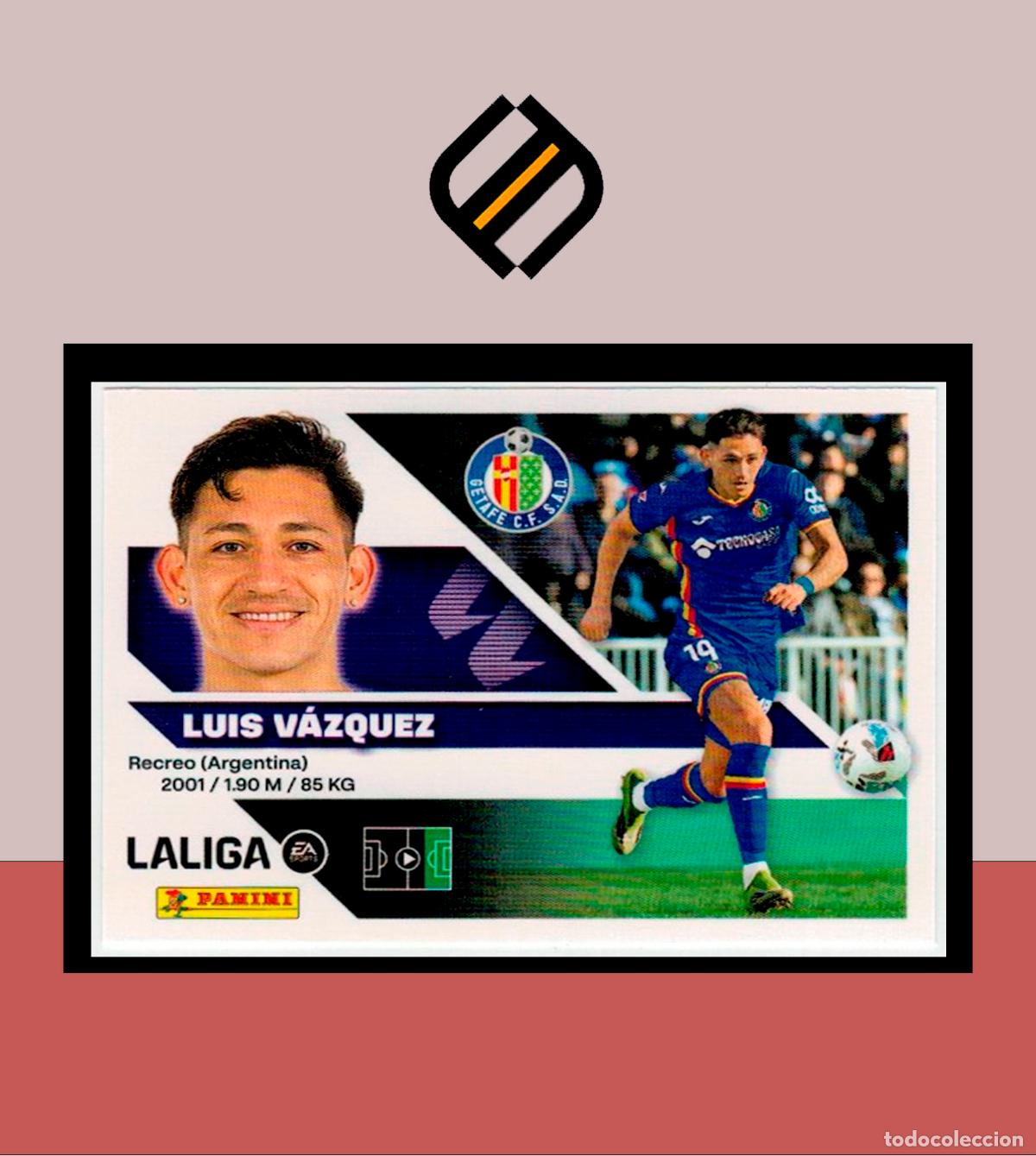 Figurine di Calcio: LIGA ESTE 2026 2027 26 27 PANINI GETAFE CF N&ordm; 19 LUIS V&Aacute;ZQUEZ STICKER ALB&Uacute;M COLECCI&Oacute;N