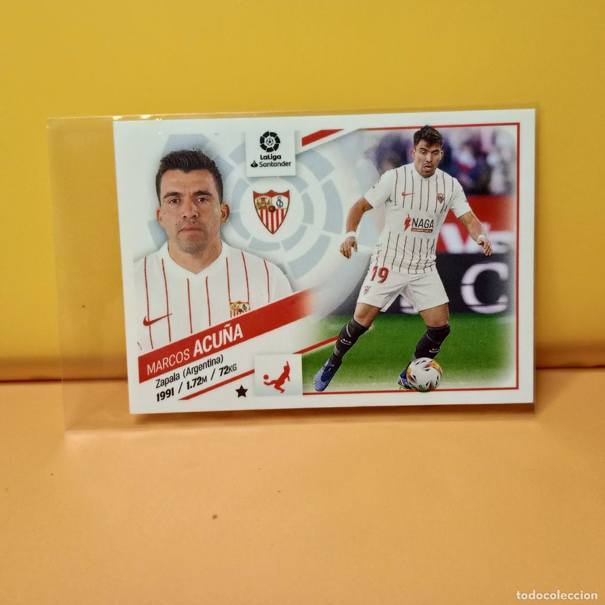Figurine di Calcio: EDICIONES ESTE 2022 2023 22 23 SEVILLA F.C ACU&Ntilde;A 9