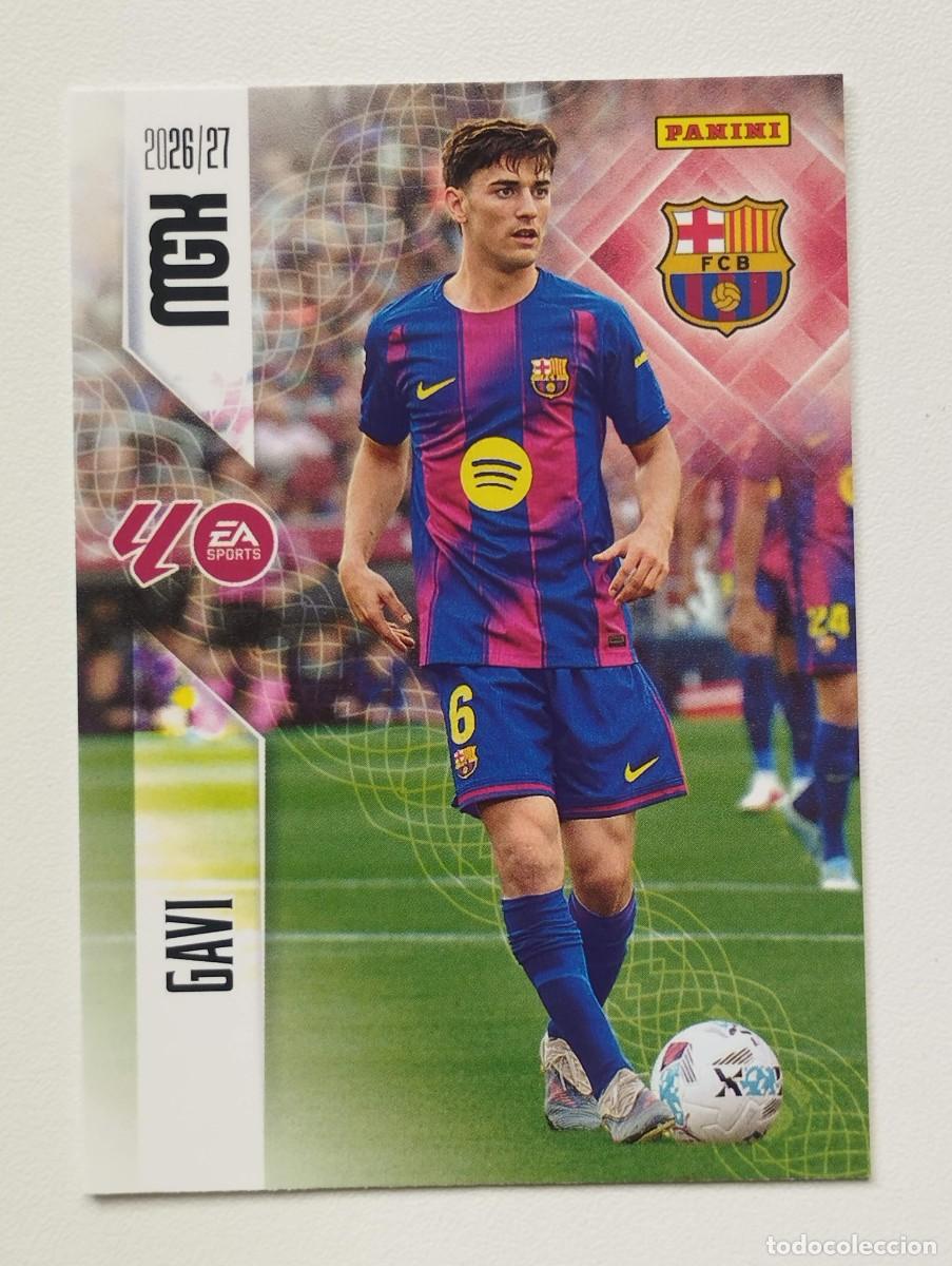 Figurine di Calcio: CROMO CARD 2026 2027 PANINI MEGACRACKS 27 26 MGK BARCELONA 84 GAVI