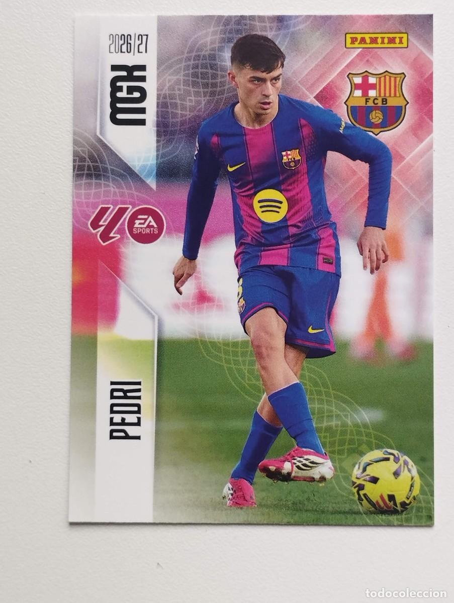 Figurine di Calcio: CROMO CARD 2026 2027 PANINI MEGACRACKS 27 26 MGK BARCELONA 85 PEDRI