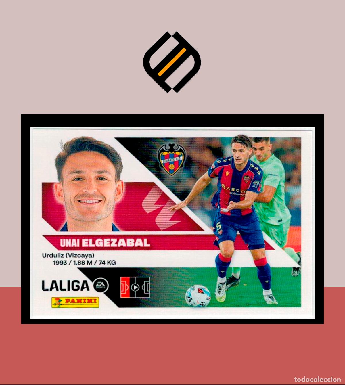Cromos de f&uacute;tbol: LIGA ESTE 2026 2027 26 27 PANINI UD LEVANTE N&ordm; 6 ELGEZABAL STICKER ALB&Uacute;M COLECCI&Oacute;N