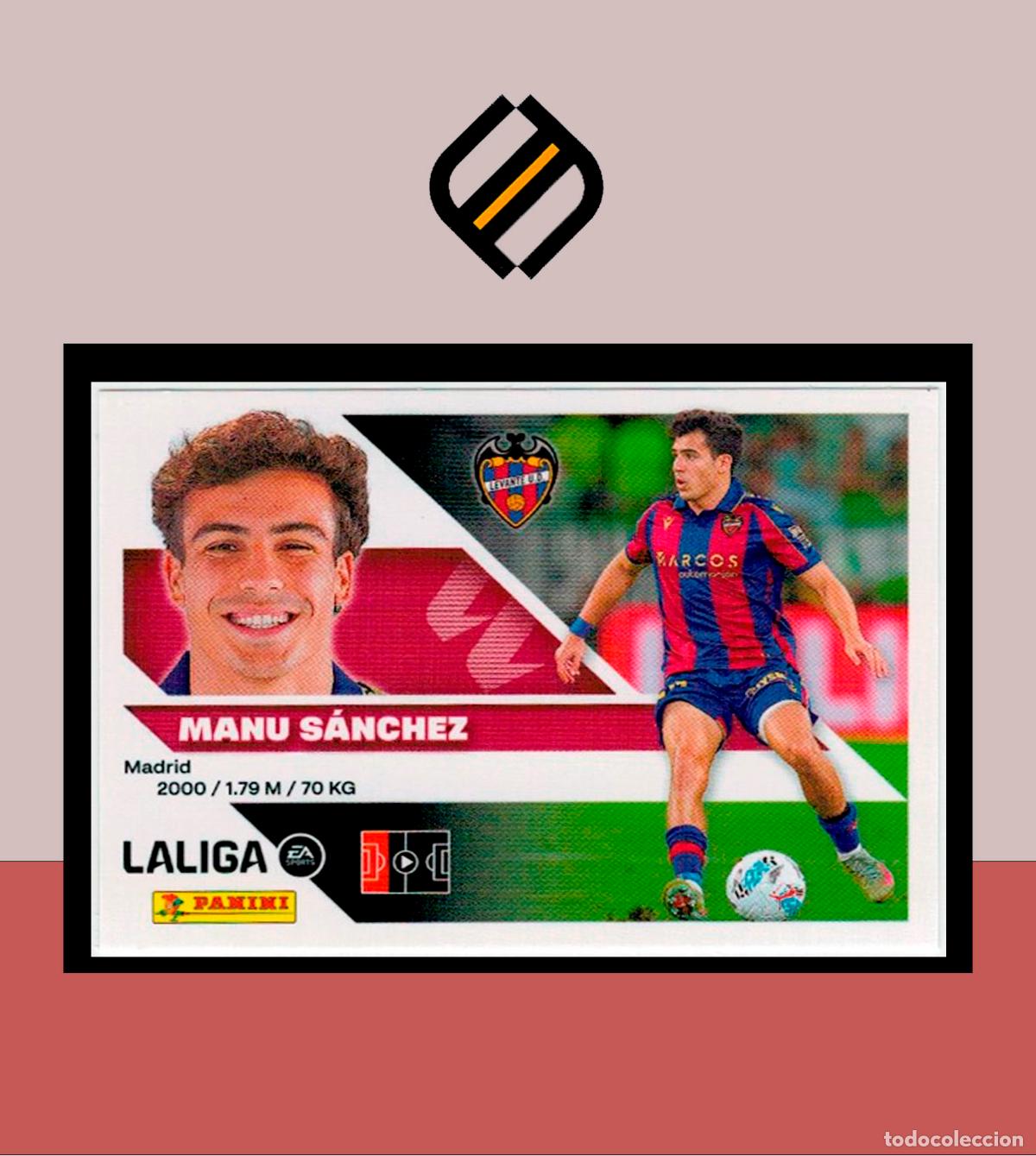 Cromos de f&uacute;tbol: LIGA ESTE 2026 2027 26 27 PANINI UD LEVANTE N&ordm; 9 MANU S&Aacute;NCHEZ STICKER ALB&Uacute;M COLECCI&Oacute;N