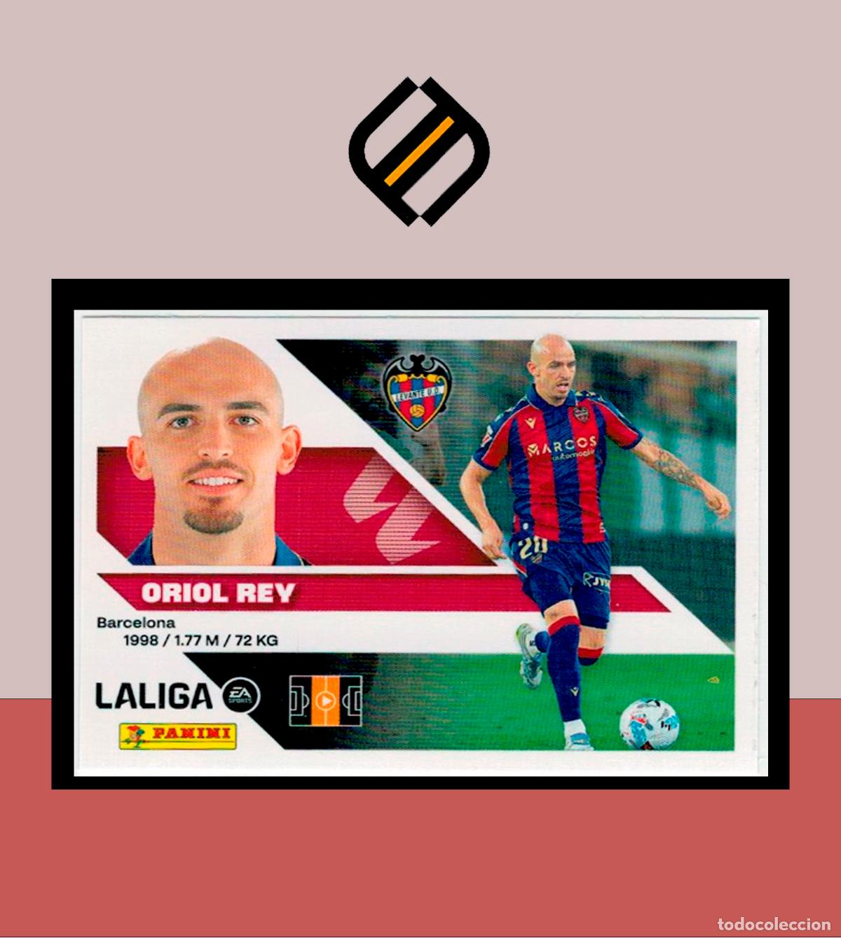 Cromos de f&uacute;tbol: LIGA ESTE 2026 2027 26 27 PANINI UD LEVANTE N&ordm; 11 ORIOL REY STICKER ALB&Uacute;M COLECCI&Oacute;N