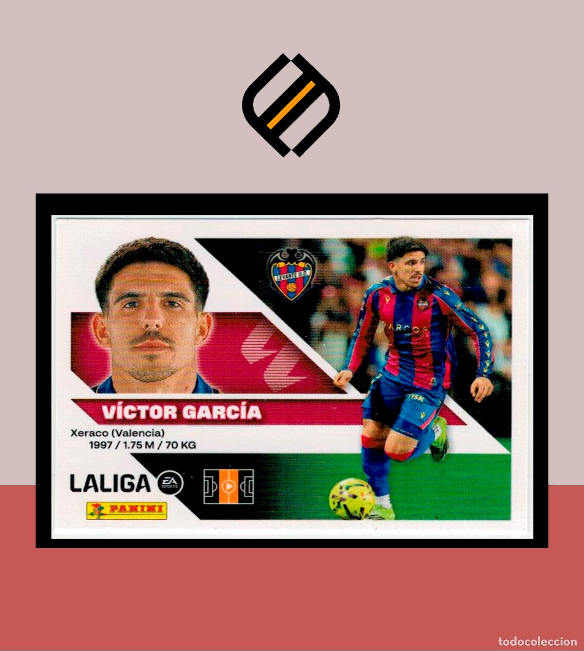 Figurine di Calcio: LIGA ESTE 2026 2027 26 27 PANINI UD LEVANTE N&ordm; 14A V&Iacute;CTOR GARC&Iacute;A STICKER ALB&Uacute;M COLECCI&Oacute;N