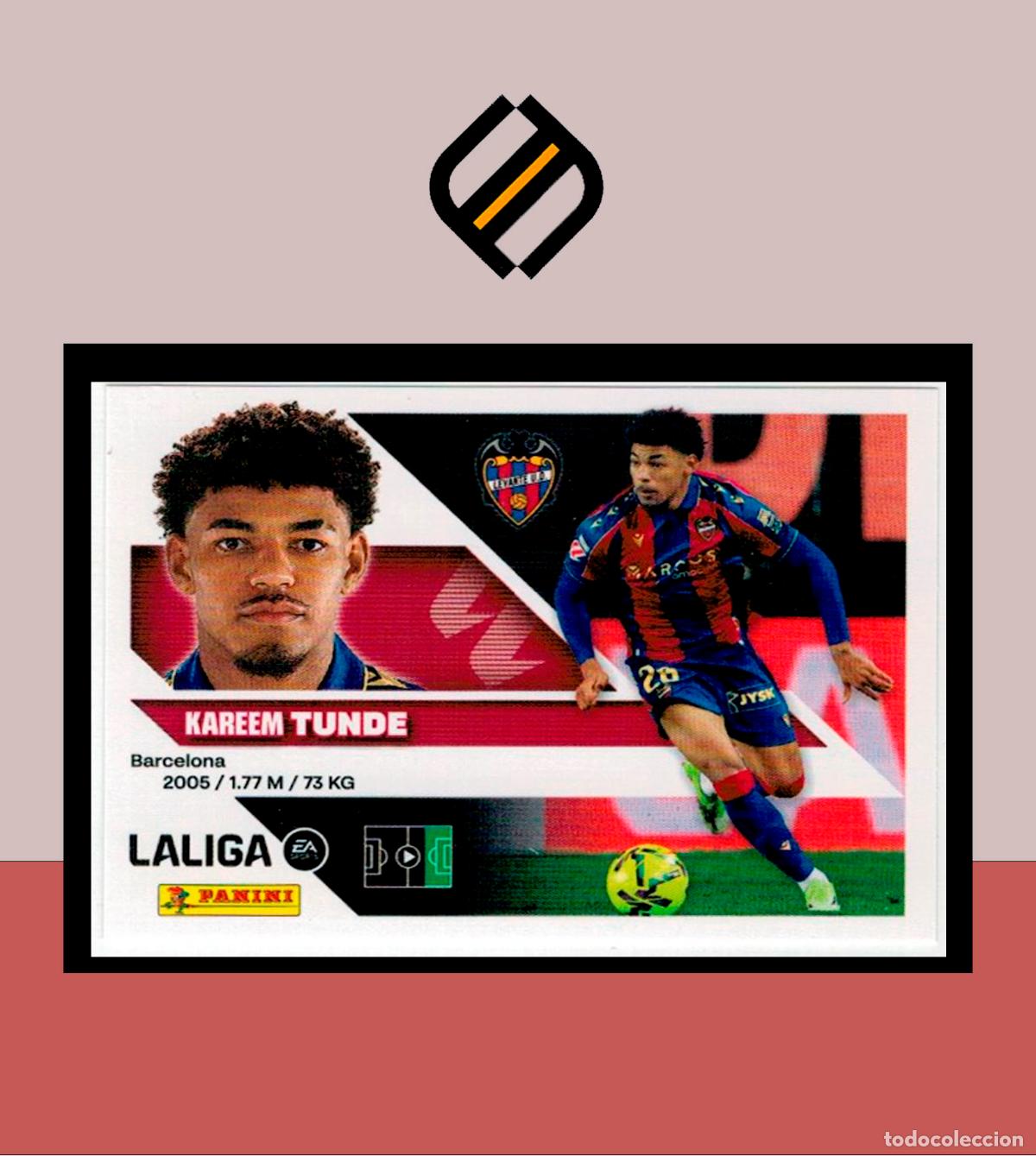 Figurine di Calcio: LIGA ESTE 2026 2027 26 27 PANINI UD LEVANTE N&ordm; 16 TUNDE STICKER ALB&Uacute;M COLECCI&Oacute;N