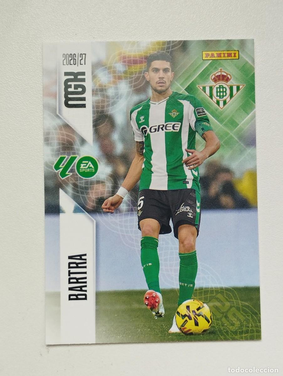 Figurine di Calcio: CROMO CARD 2026 2027 PANINI MEGACRACKS 27 26 MGK BETIS 95 BARTRA