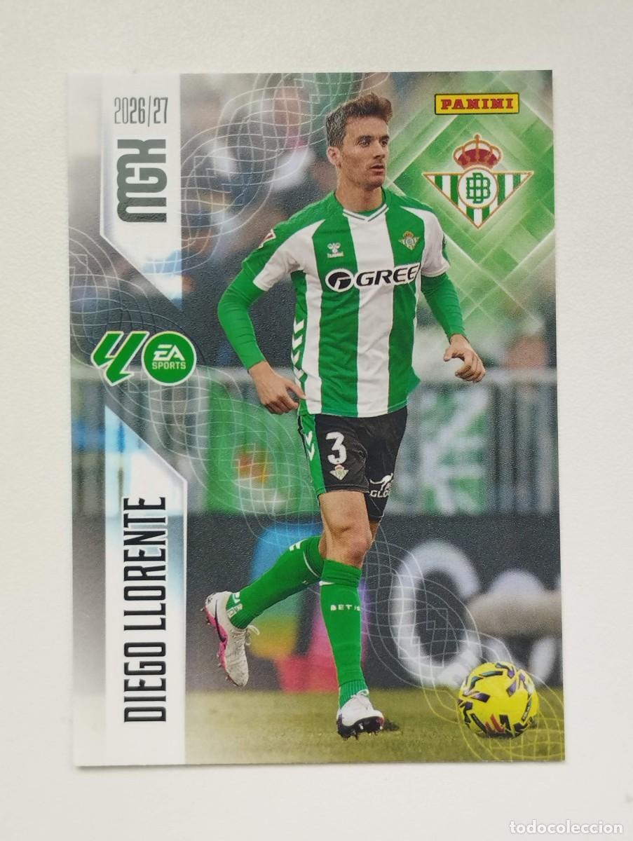 Figurine di Calcio: CROMO CARD 2026 2027 PANINI MEGACRACKS 27 26 MGK BETIS 96 DIEGO LLORENTE