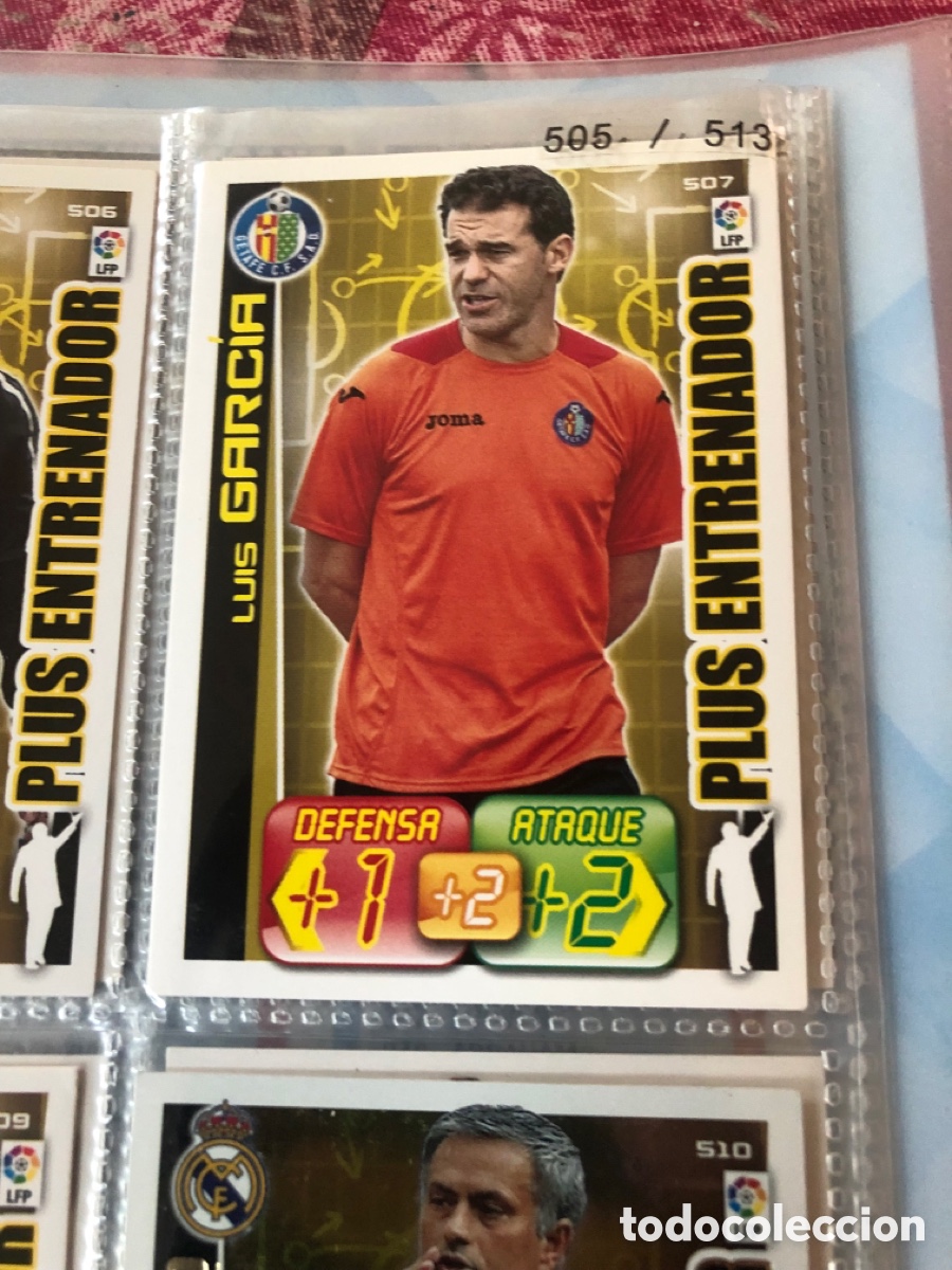 Figurine di Calcio: Adrenalyn 2012 2012 plus entrenador Luis Garc&iacute;a 506 Getafe