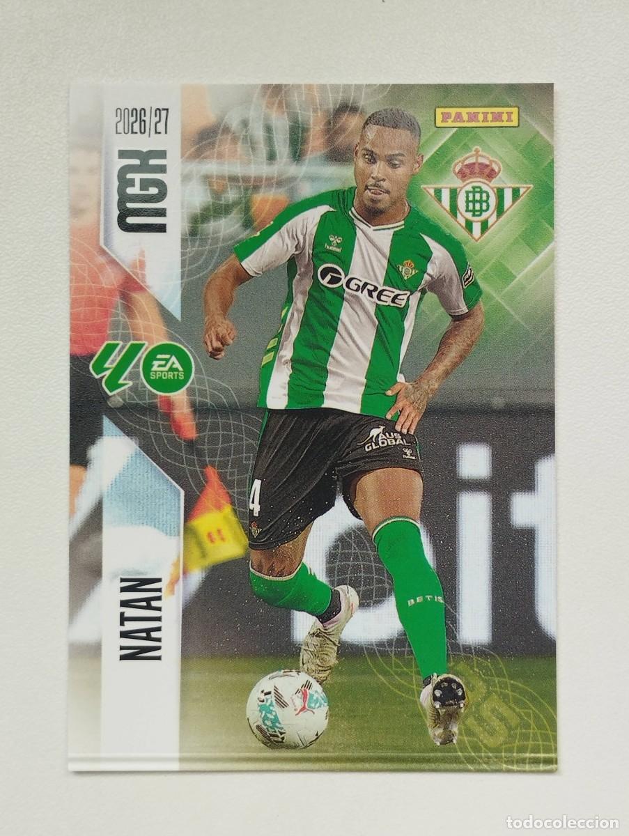 Cromos de f&uacute;tbol: CROMO CARD 2026 2027 PANINI MEGACRACKS 27 26 MGK BETIS 97 NATAN