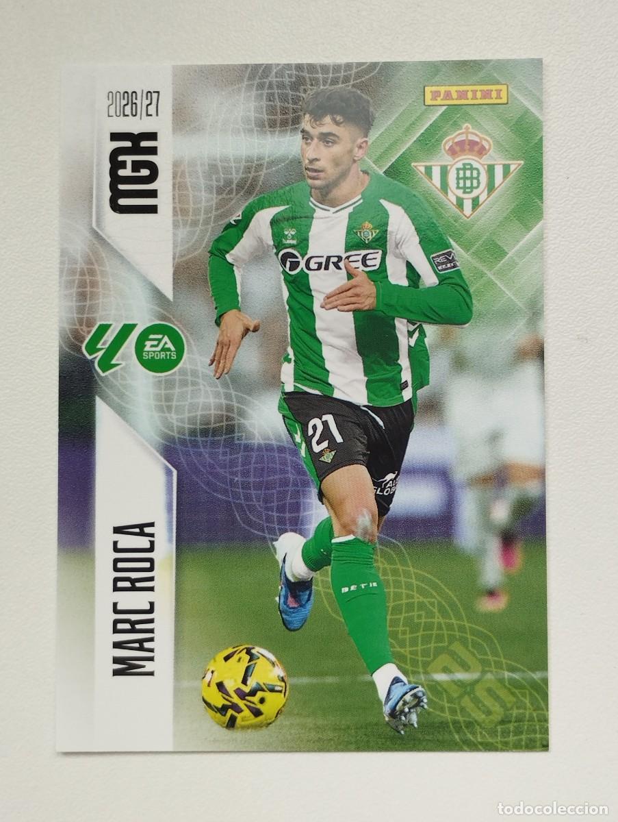 Cromos de f&uacute;tbol: CROMO CARD 2026 2027 PANINI MEGACRACKS 27 26 MGK BETIS 99 MARC ROCA