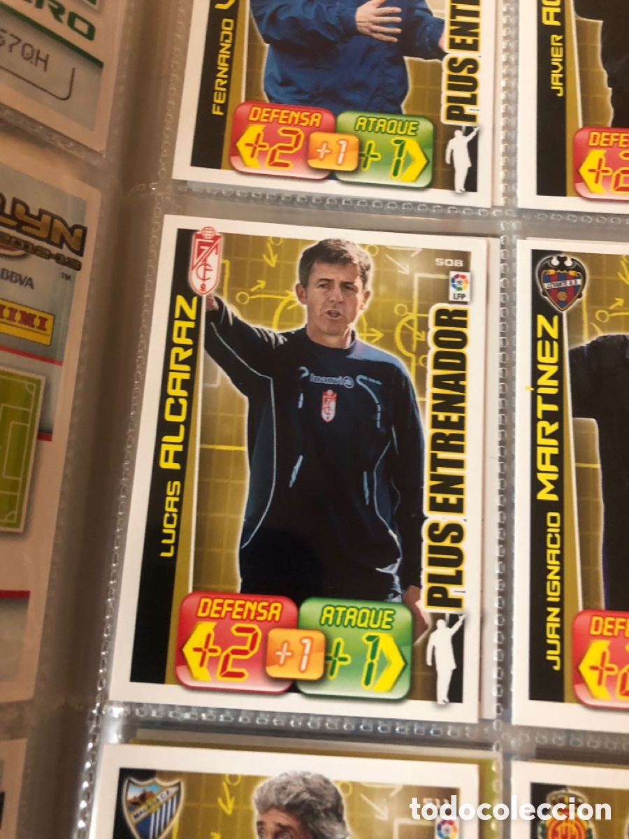 Cromos de f&uacute;tbol: Adrenalyn 2012 2012 plus entrenador Lucas alcaraz 508 granada