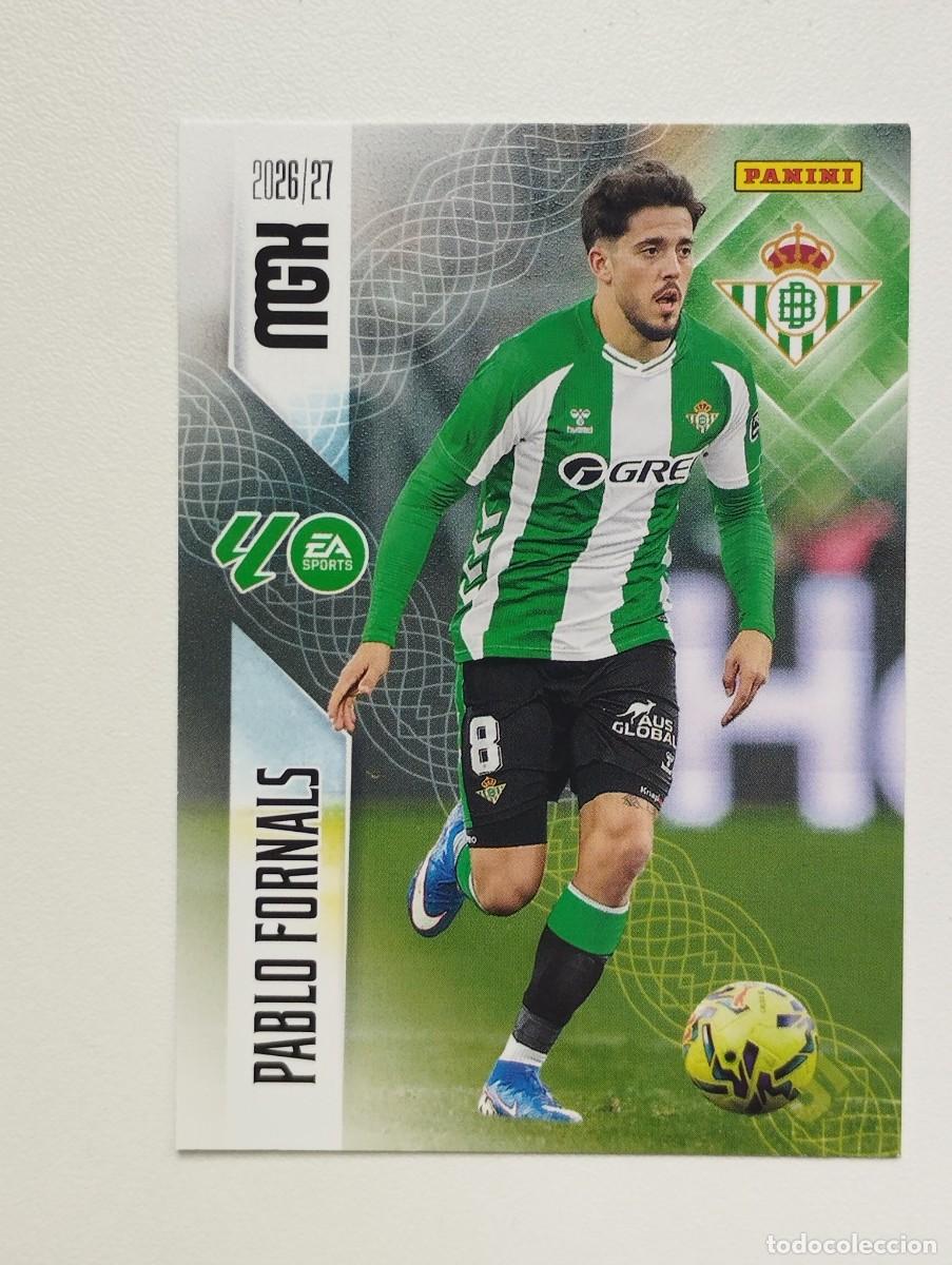 Fu&szlig;ball-Sticker: CROMO CARD 2026 2027 PANINI MEGACRACKS 27 26 MGK BETIS 102 PABLO FORNALS