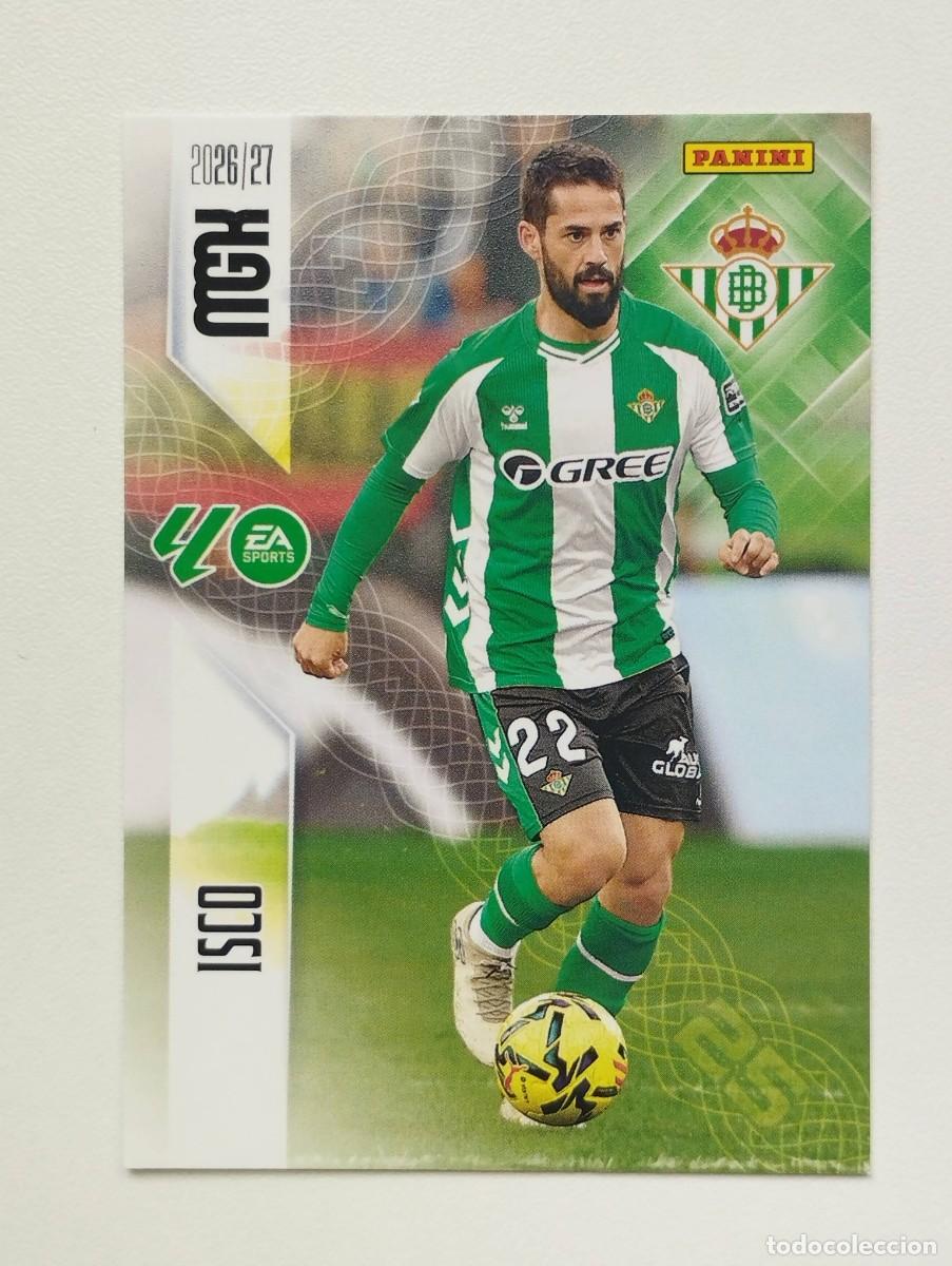 Football Stickers: CROMO CARD 2026 2027 PANINI MEGACRACKS 27 26 MGK BETIS 104 ISCO
