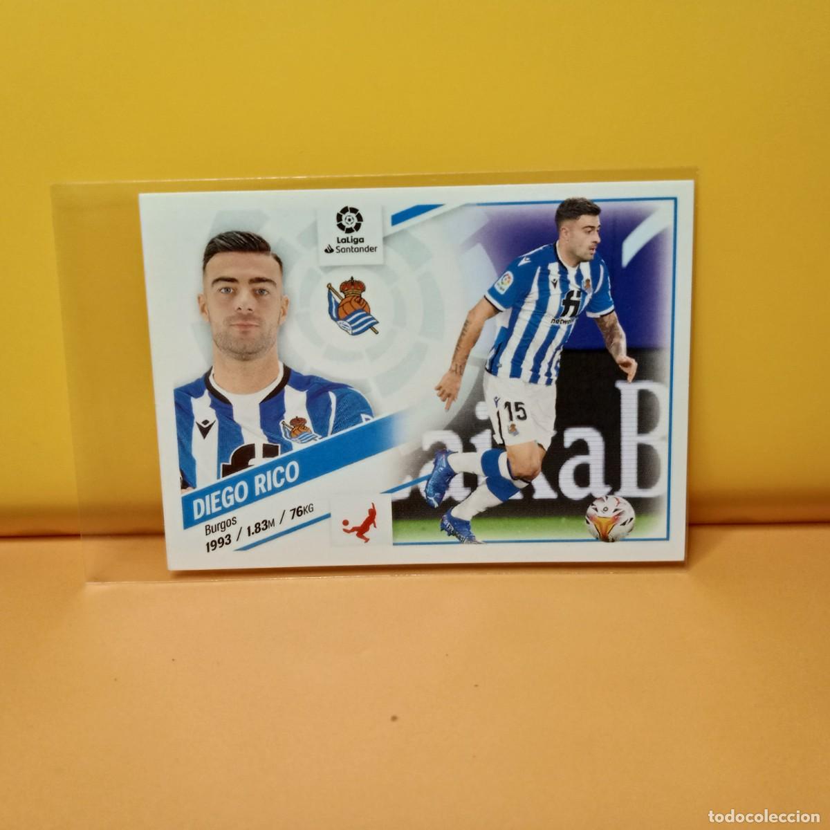 Cromos de f&uacute;tbol: EDICIONES ESTE 2022 2023 22 23 REAL SOCIEDAD DIEGO RICO 10A 10 A