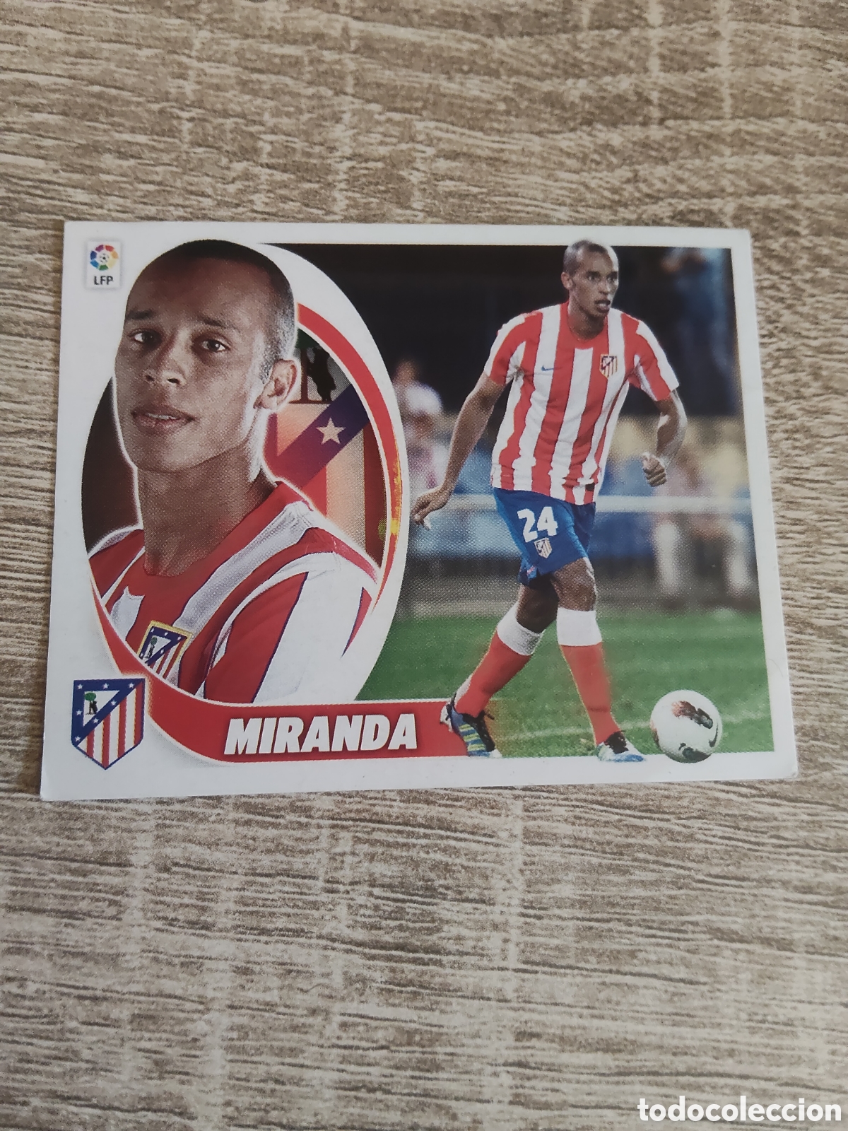Figurine di Calcio: Miranda Atl&eacute;tico de Madrid liga 2012 2013 12 13 ediciones este