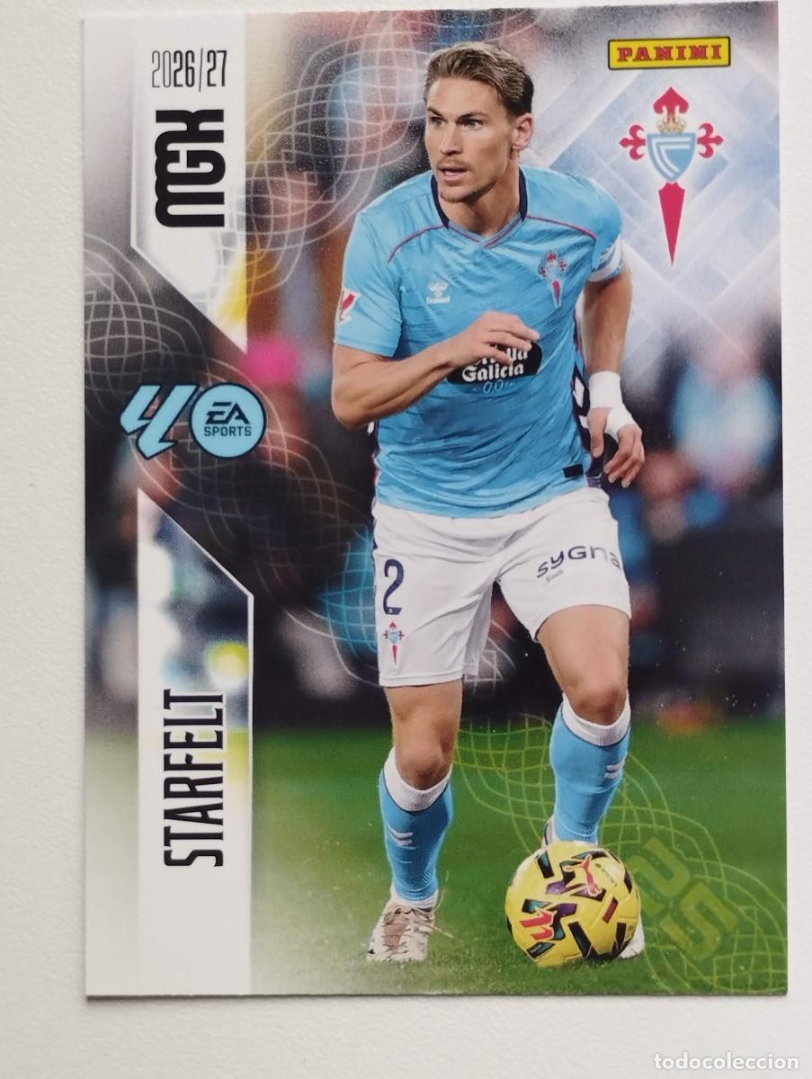 Figurine di Calcio: CROMO CARD 2026 2027 PANINI MEGACRACKS 27 26 MGK CELTA DE VIGO 115 STARFELT