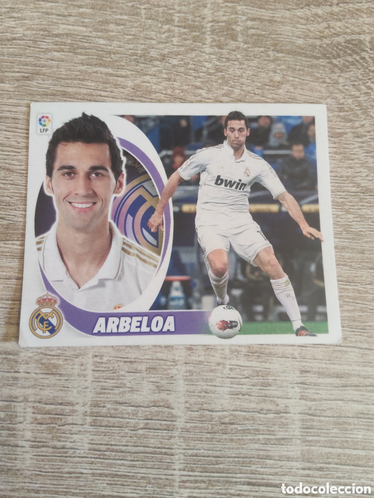 Cromos de f&uacute;tbol: Arbeloa Real Madrid liga 2012 2013 12 13 ediciones este