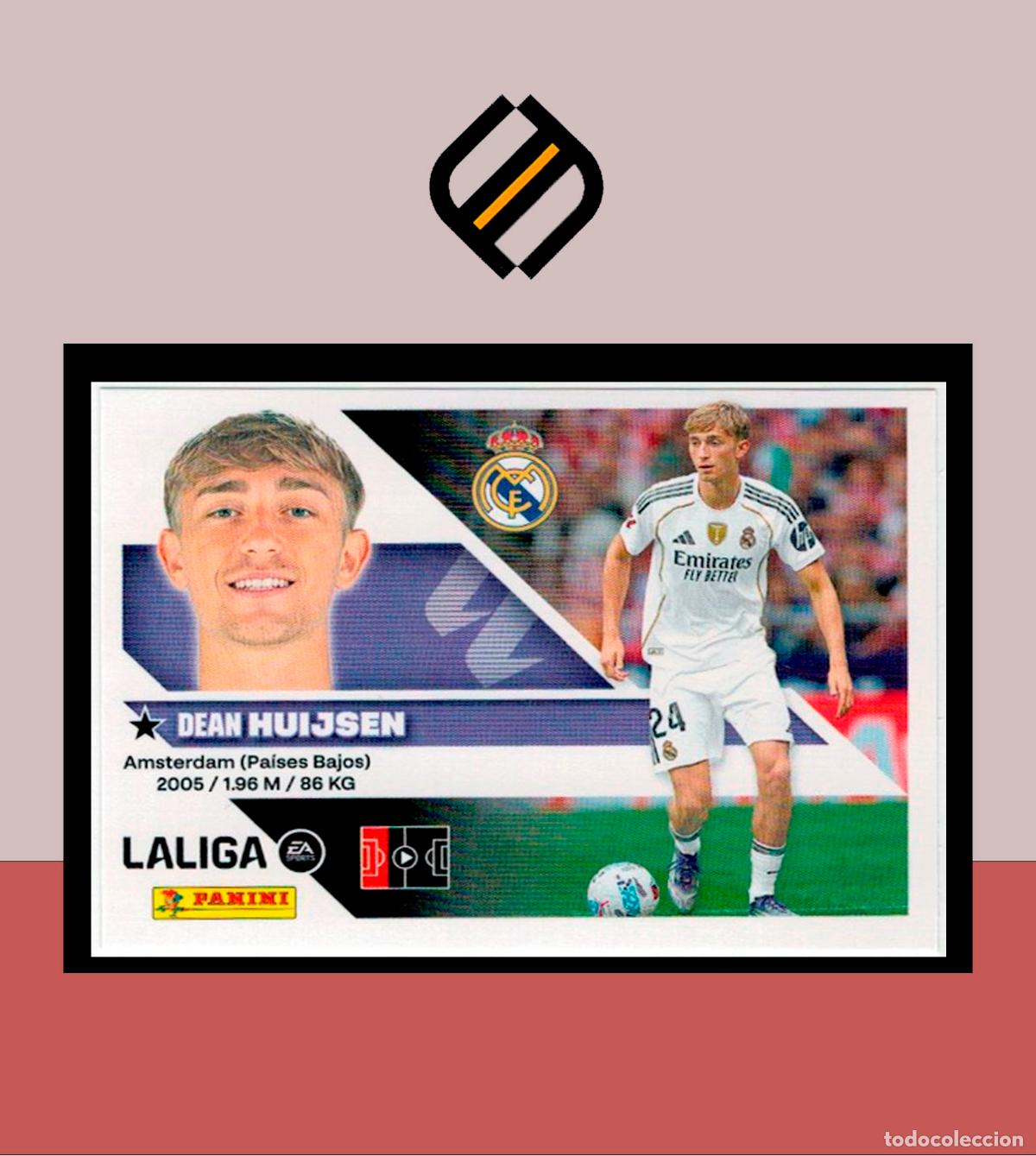 Figurine di Calcio: LIGA ESTE 2026 2027 26 27 PANINI REAL MADRID N&ordm; 9 HUIJSEN STICKER ALB&Uacute;M COLECCI&Oacute;N