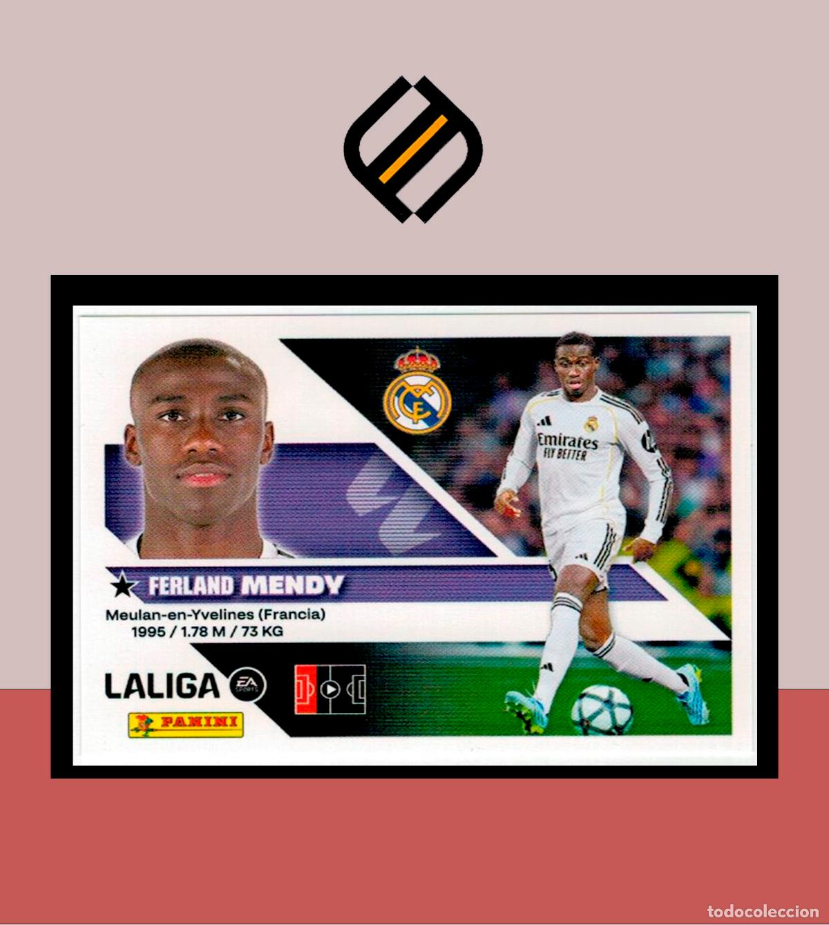 Cromos de f&uacute;tbol: LIGA ESTE 2026 2027 26 27 PANINI REAL MADRID N&ordm; 10B MENDY STICKER ALB&Uacute;M COLECCI&Oacute;N