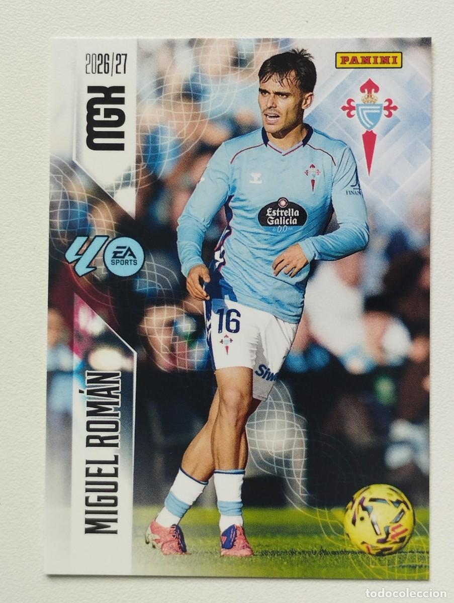 Cromos de f&uacute;tbol: CROMO CARD 2026 2027 PANINI MEGACRACKS 27 26 MGK CELTA DE VIGO 120 HUGO ALVAREZ