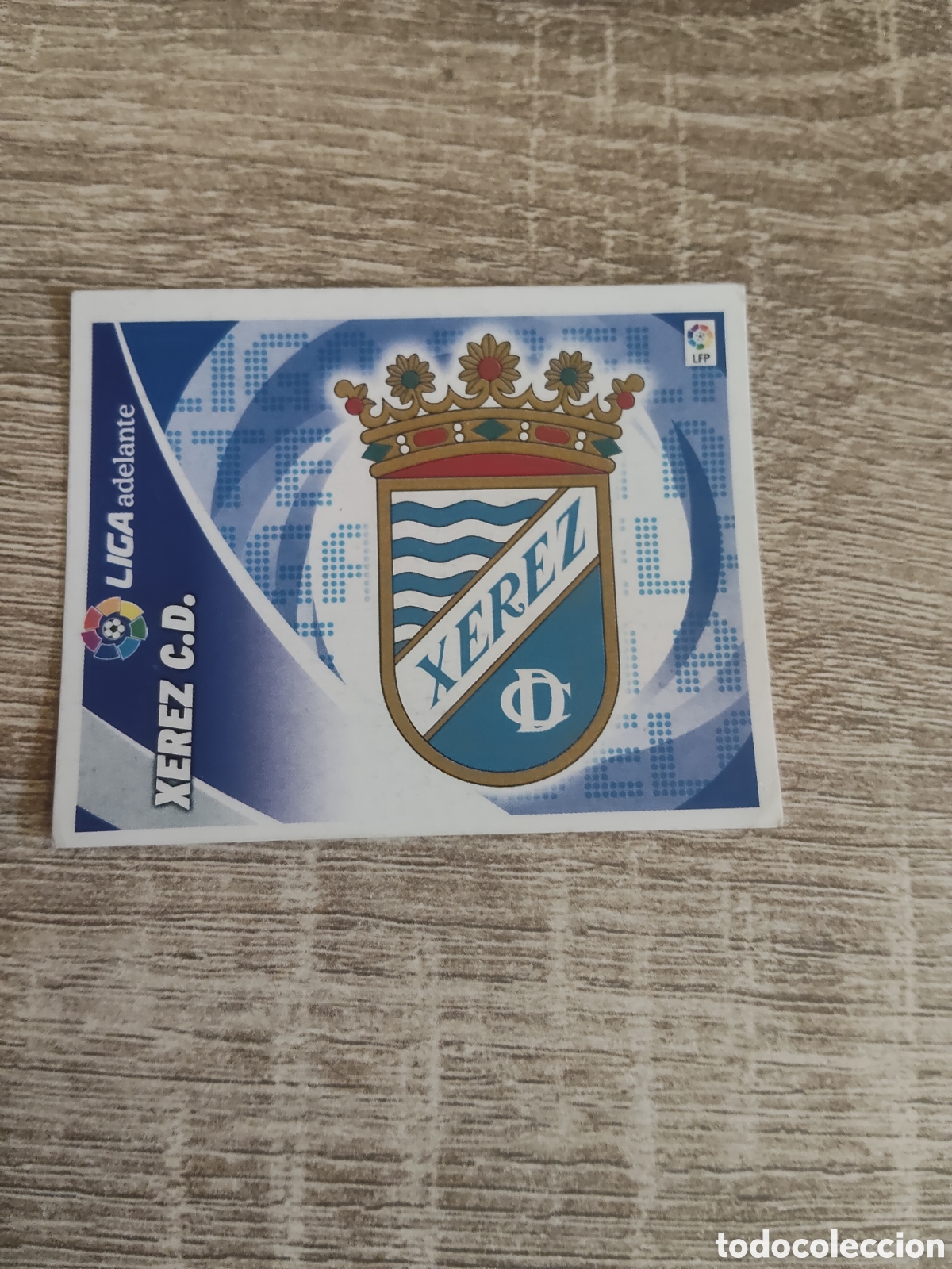Fu&szlig;ball-Sticker: Escudo Xerez liga 2012 2013 12 13 ediciones este