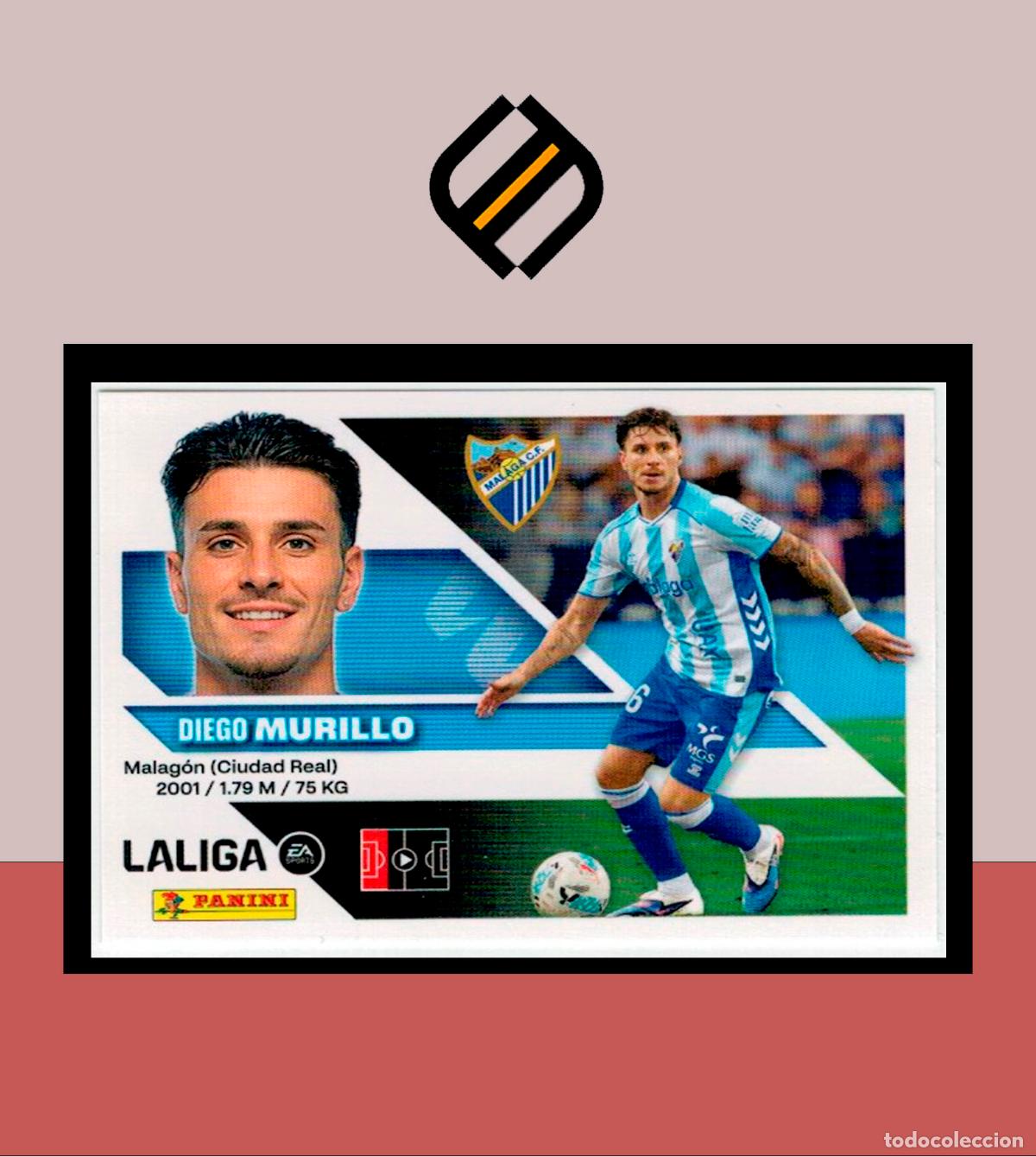 Fu&szlig;ball-Sticker: LIGA ESTE 2026 2027 26 27 PANINI MALAGA CF N&ordm; 6 MURILLO STICKER ALB&Uacute;M COLECCI&Oacute;N