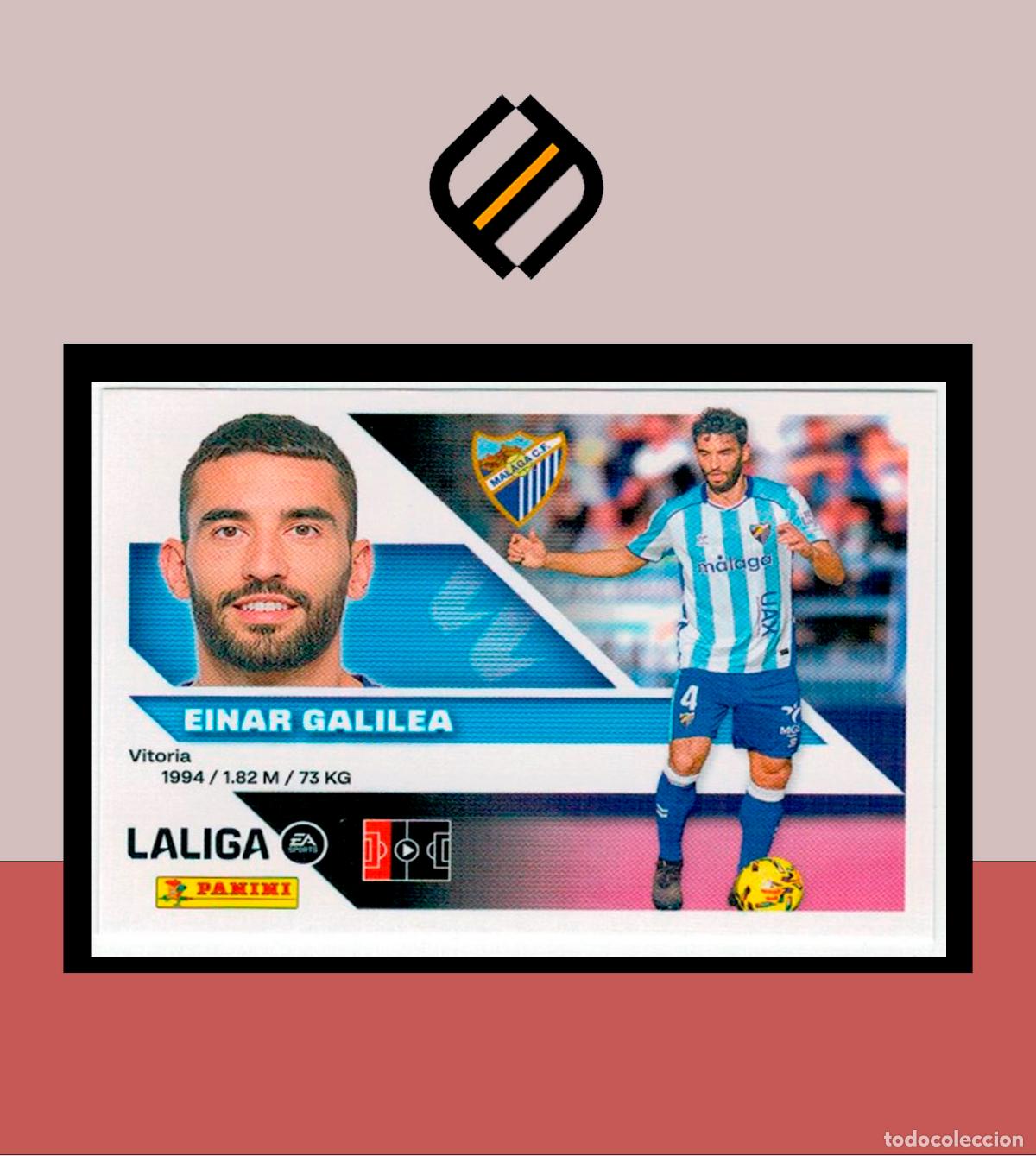 Fu&szlig;ball-Sticker: LIGA ESTE 2026 2027 26 27 PANINI MALAGA CF N&ordm; 8 EINAR GALILEA STICKER ALB&Uacute;M COLECCI&Oacute;N