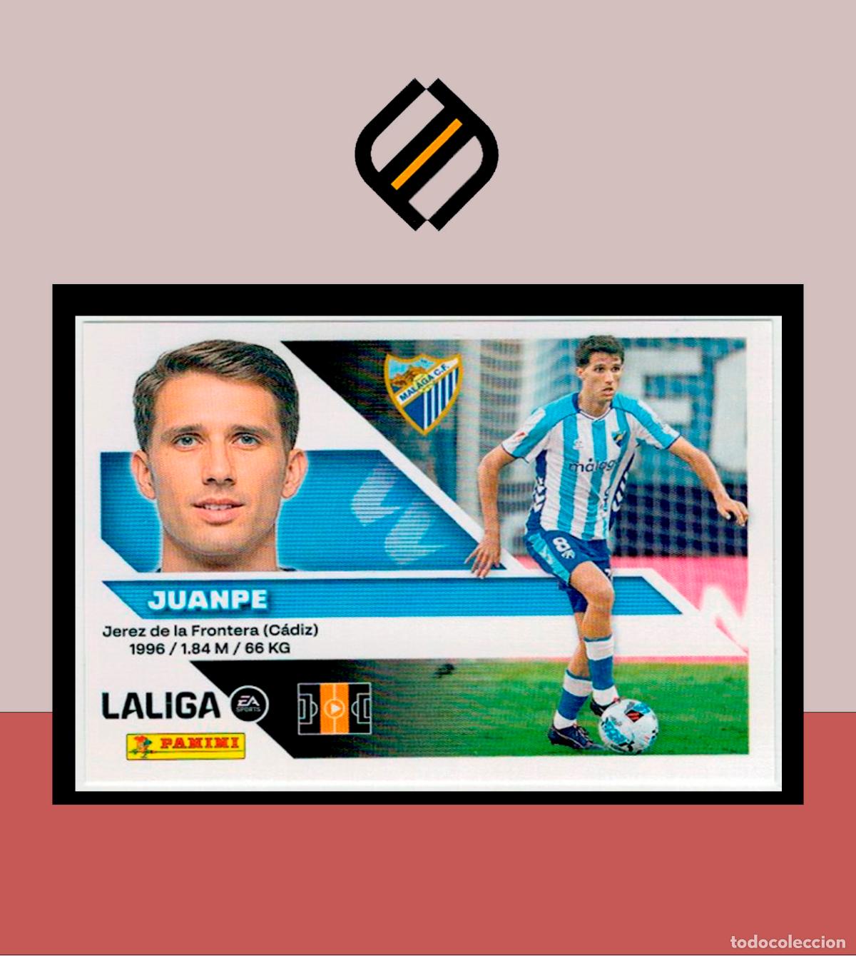 Cromos de Futebol: LIGA ESTE 2026 2027 26 27 PANINI MALAGA CF N&ordm; 13B JUANPE STICKER ALB&Uacute;M COLECCI&Oacute;N
