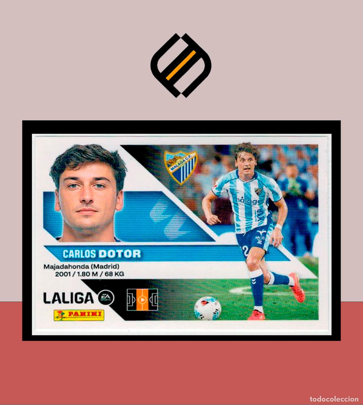 Figurine di Calcio: LIGA ESTE 2026 2027 26 27 PANINI MALAGA CF N&ordm; 14 DOTOR STICKER ALB&Uacute;M COLECCI&Oacute;N