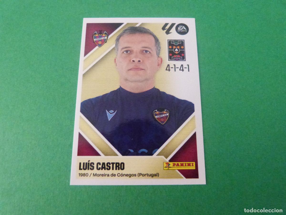 Cromos de f&uacute;tbol: CROMO FUTBOL LUIS CASTRO U.D. LEVANTE SIN PEGAR N&ordm; 2 LIGA ESTE 2026-2027/26-27 PANINI