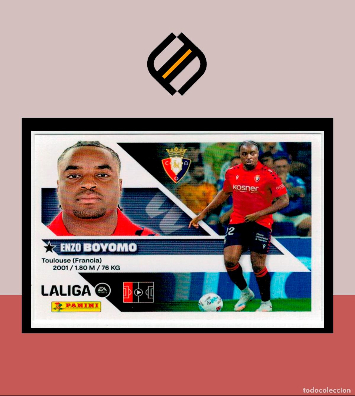 Cartes &agrave; collectionner de Football: LIGA ESTE 2026 2027 26 27 PANINI CA OSASUNA N&ordm; 6 BOYOMO STICKER ALB&Uacute;M COLECCI&Oacute;N